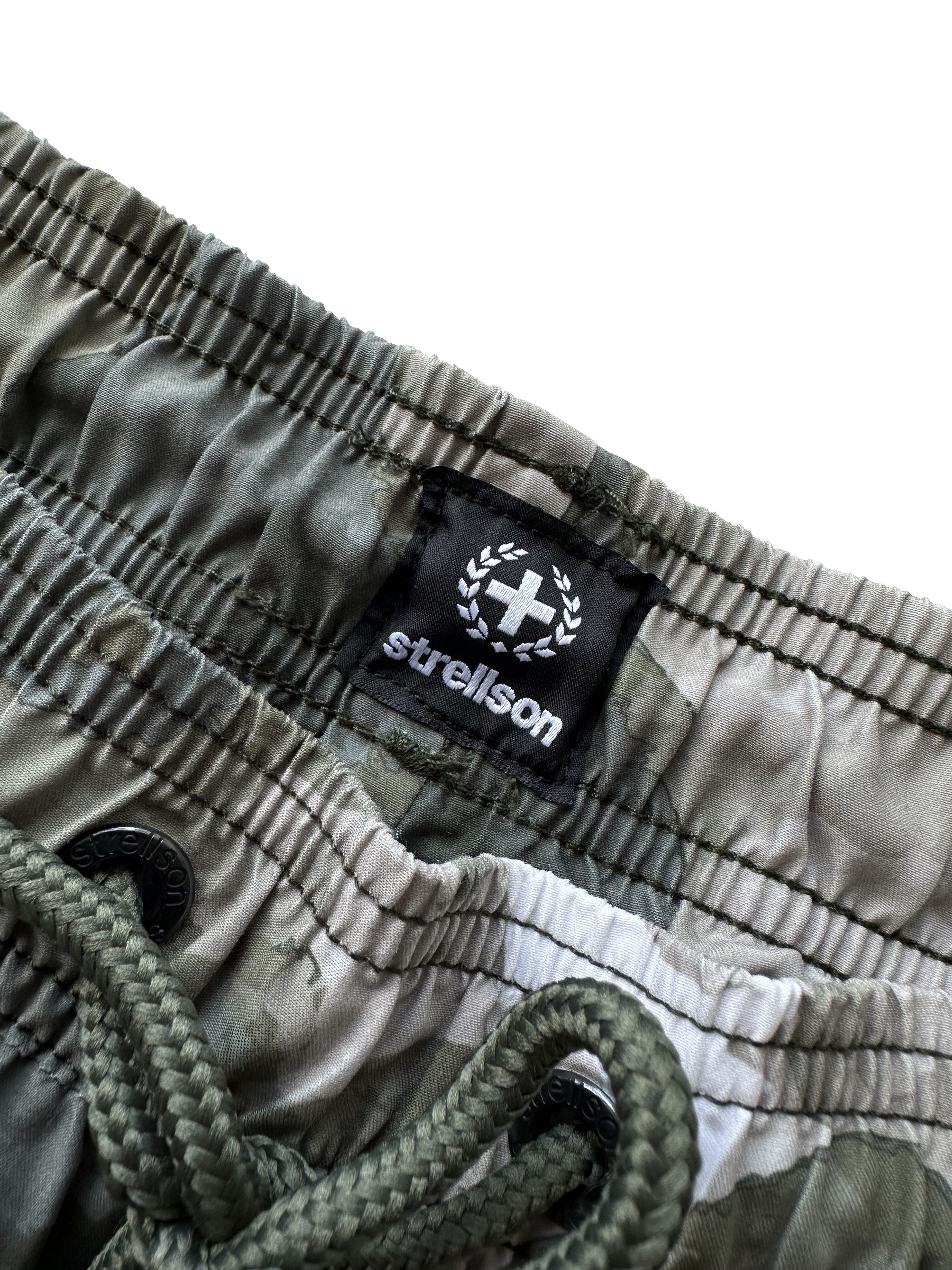 Strellson Strellson aquarelle khaki Swim shorts Size US 31 - 4 Thumbnail