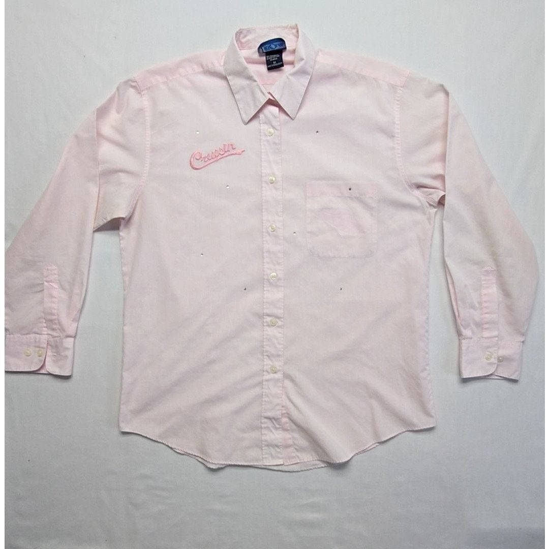 Other Pink Car Shirt Cruisin Graphic Rhinestone L Button Up Size US L / EU 52-54 / 3 - 1 Thumbnail