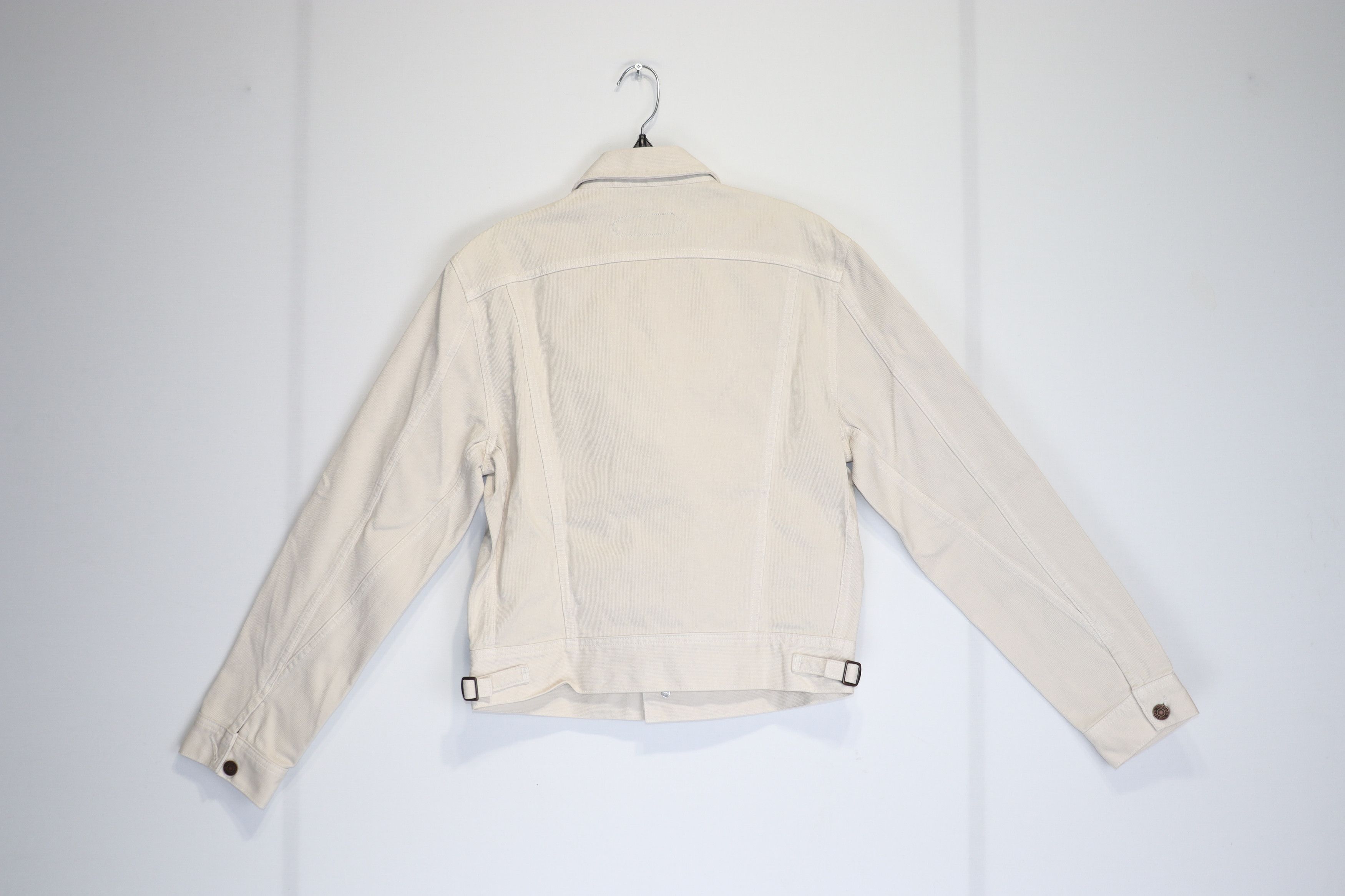 Tom Ford o1rshd1 Denim Jacket in Ivory Size US M / EU 48-50 / 2 - 8 Thumbnail