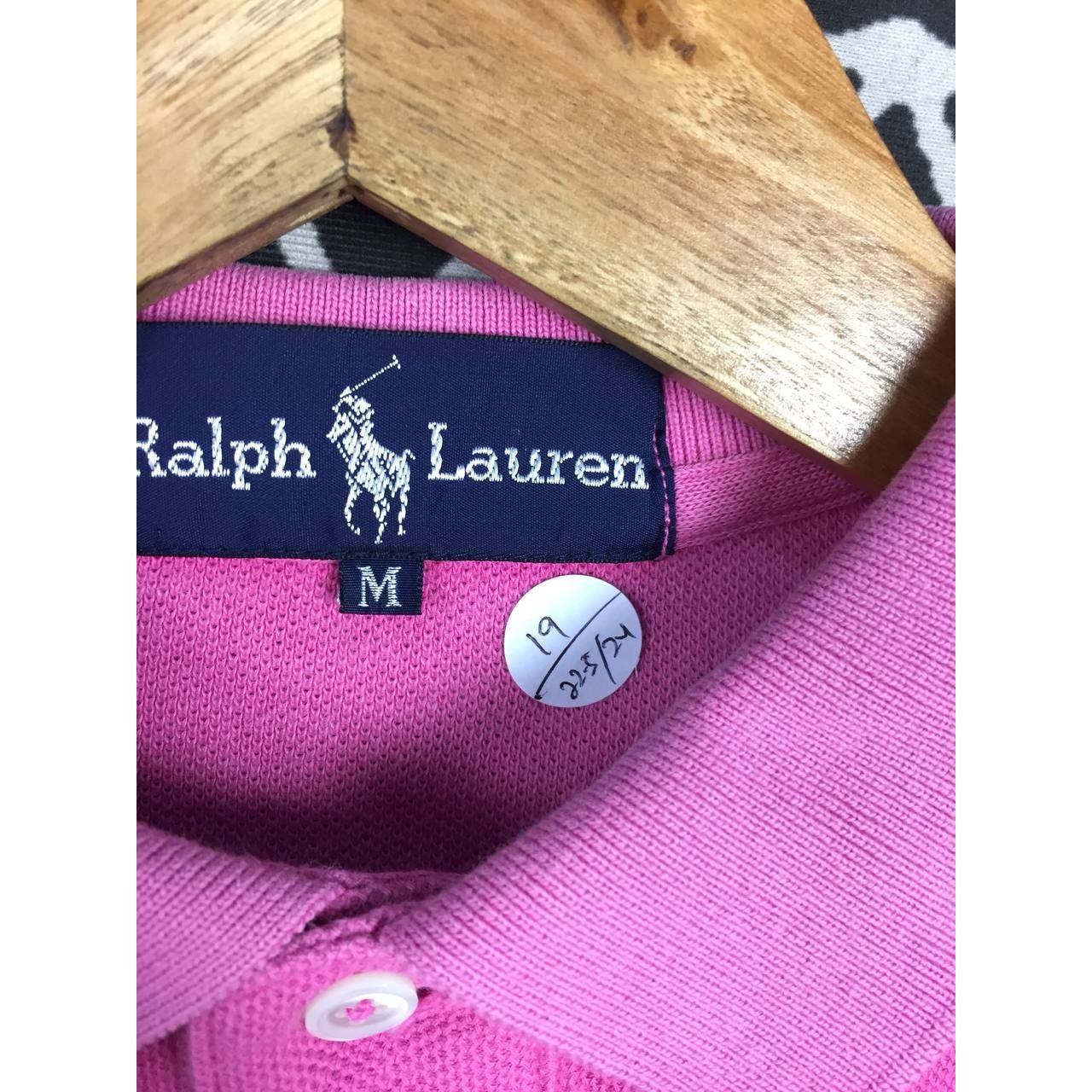 Ralph Lauren × Vintage Vtg Ralph Lauren Small Logo Basic Casual Polo Tee Size US M / EU 48-50 / 2 - 9 Thumbnail