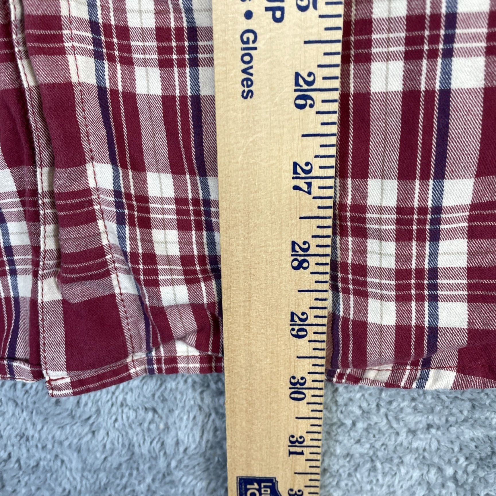 Life is Good Life is Good Shirt Mens Large Red Plaid Long Sleeve Button-Up Casual Prep Size US L / EU 52-54 / 3 - 6 Thumbnail