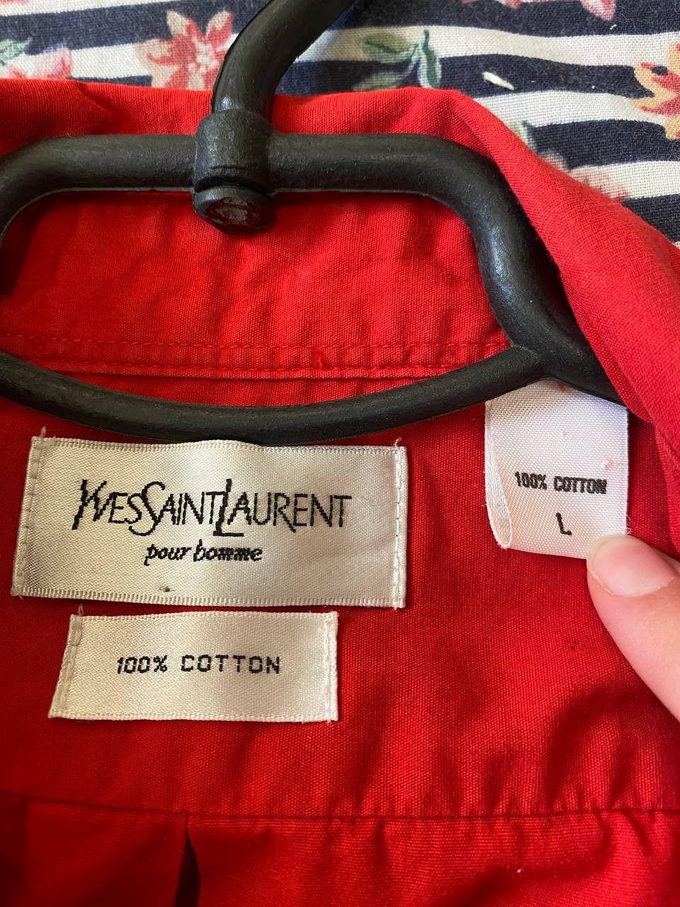 Yves Saint Laurent Yves Saint Laurent Shirt Size US L / EU 52-54 / 3 - 2 Thumbnail