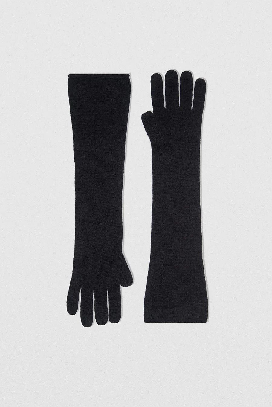 By Far o1mle1224 Long Jresey Gloves in Black Size ONE SIZE - 1 Thumbnail
