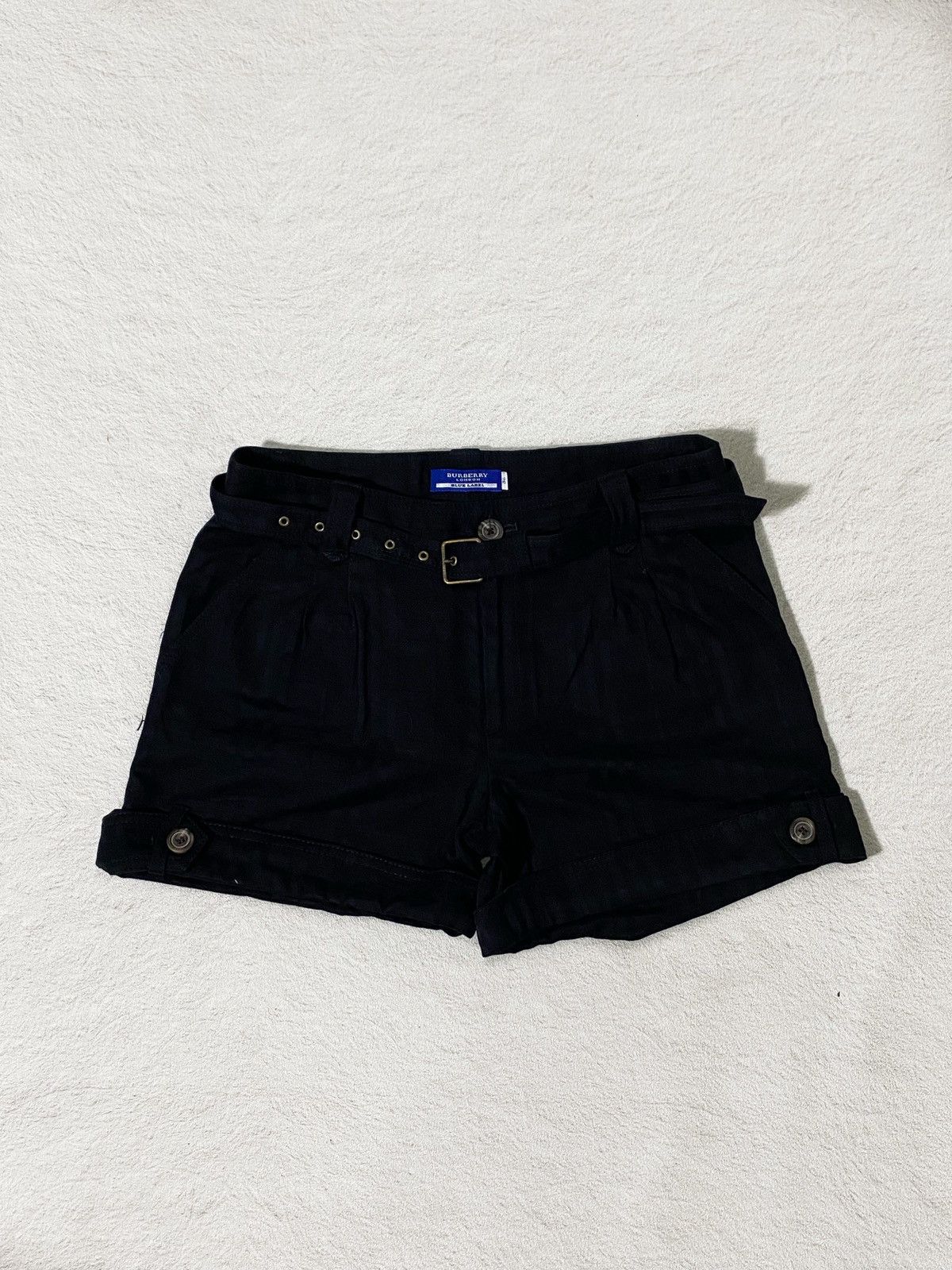 Burberry SICK 💰 Burberry London Blue Label Wool Short Pants Size 28" / US 6 / IT 42 - 1 Thumbnail