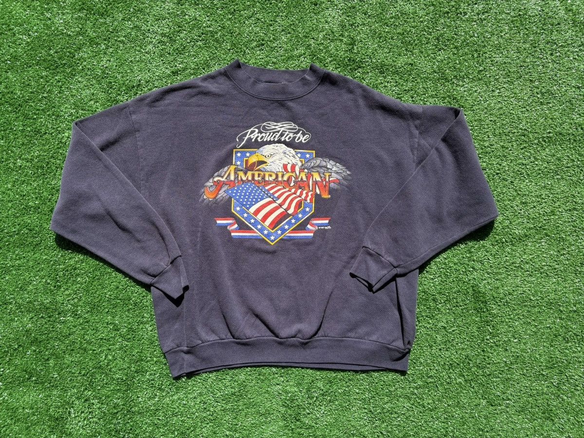 Lee × Vintage Vintage America Crewneck Size US XL / EU 56 / 4 - 1 Thumbnail