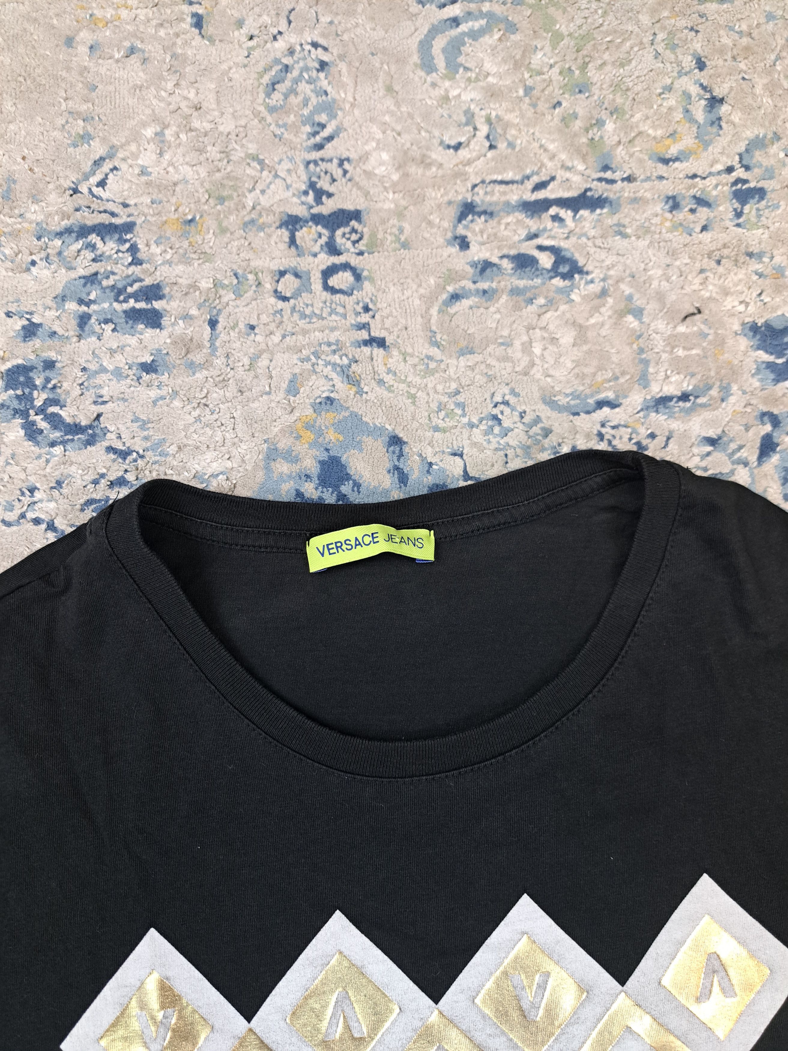 Versace Versace Big Logo Print Luxury Tee Streetwear Size US L / EU 52-54 / 3 - 2 Thumbnail