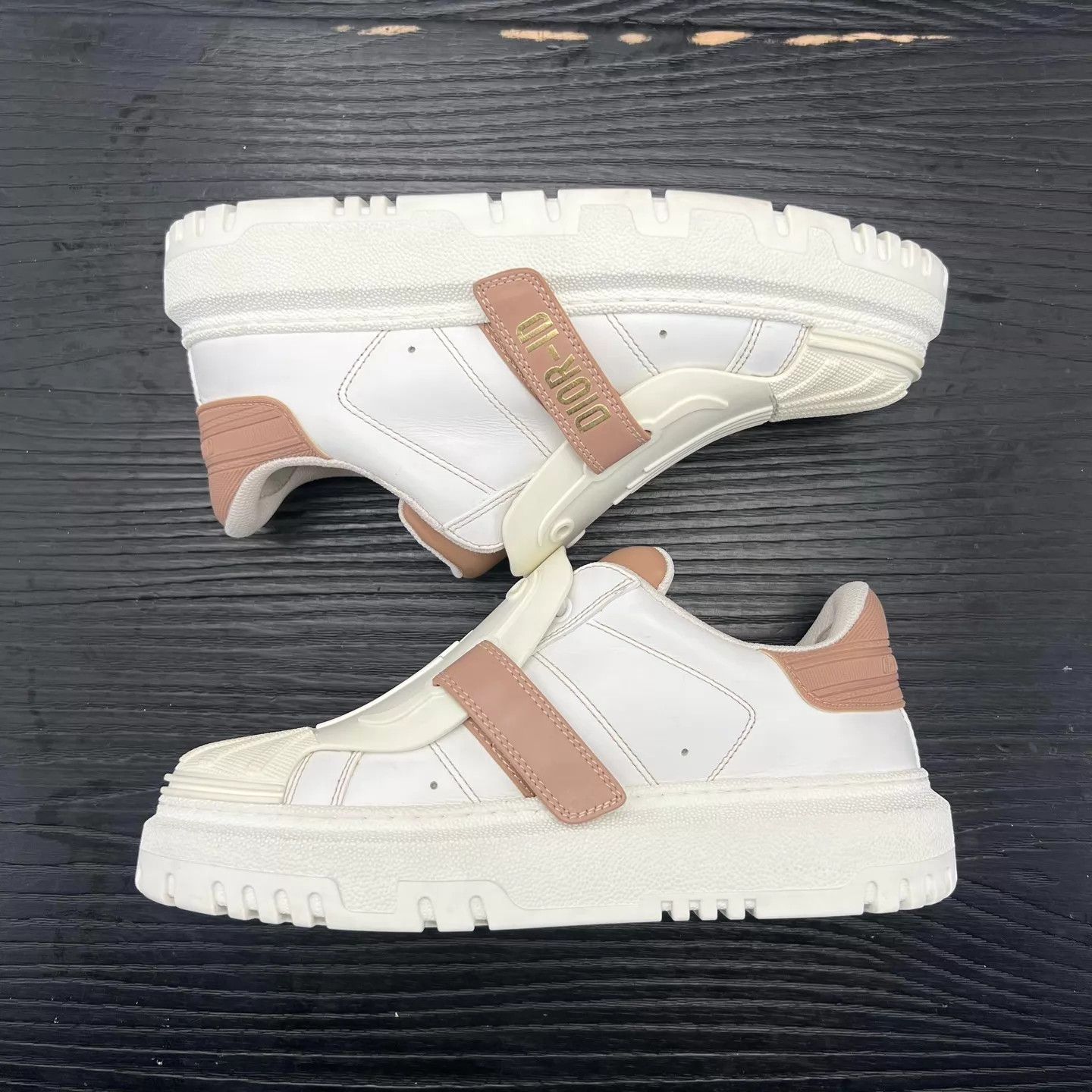 Dior Dior Nude Pink Shell Toe Sneakers Women's 35 Size US 4.5 / IT 34.5 - 4 Thumbnail
