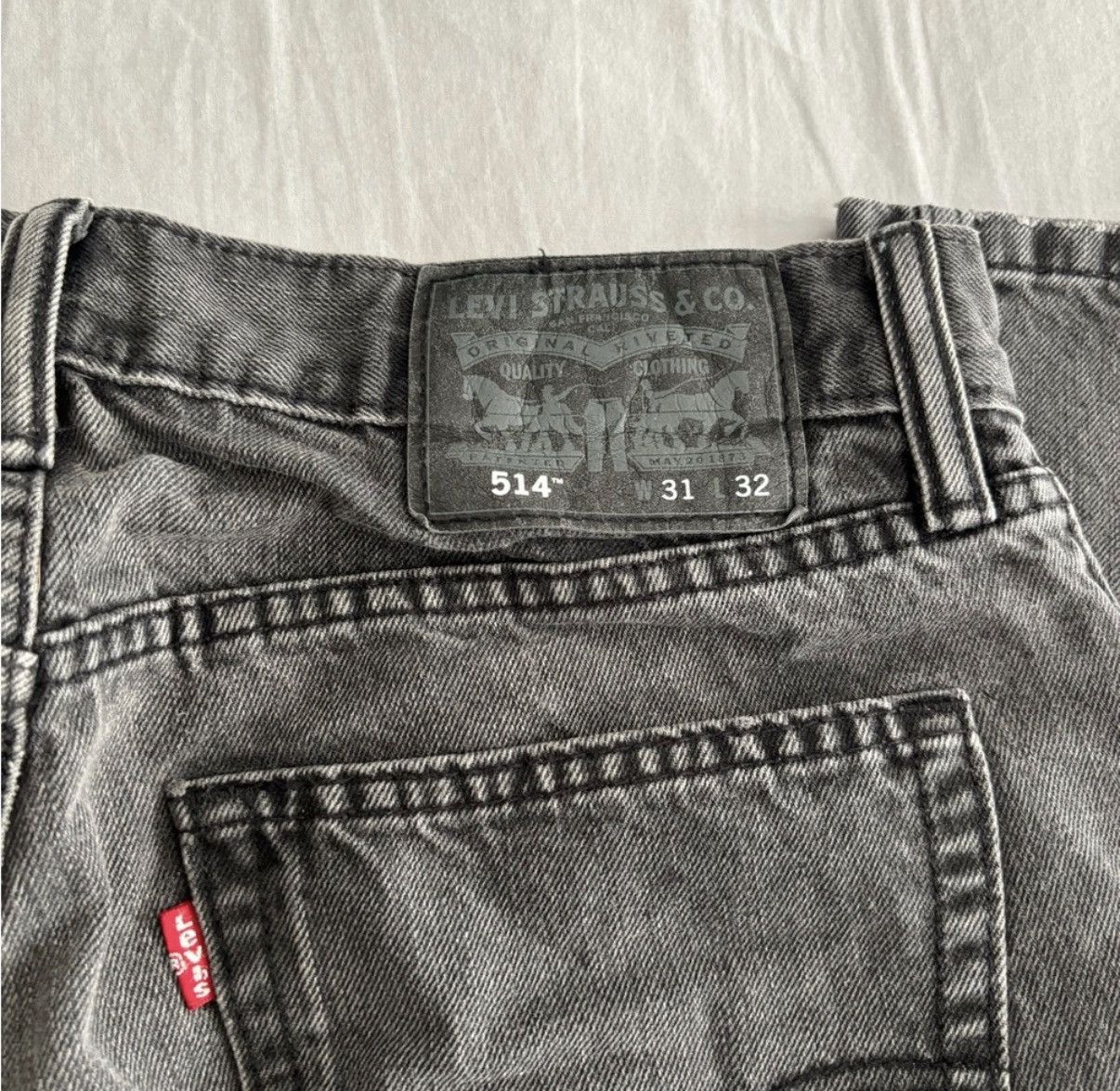 Levi's Levi’s Black 514 Vintage Jeans Size US 31 - 4 Thumbnail