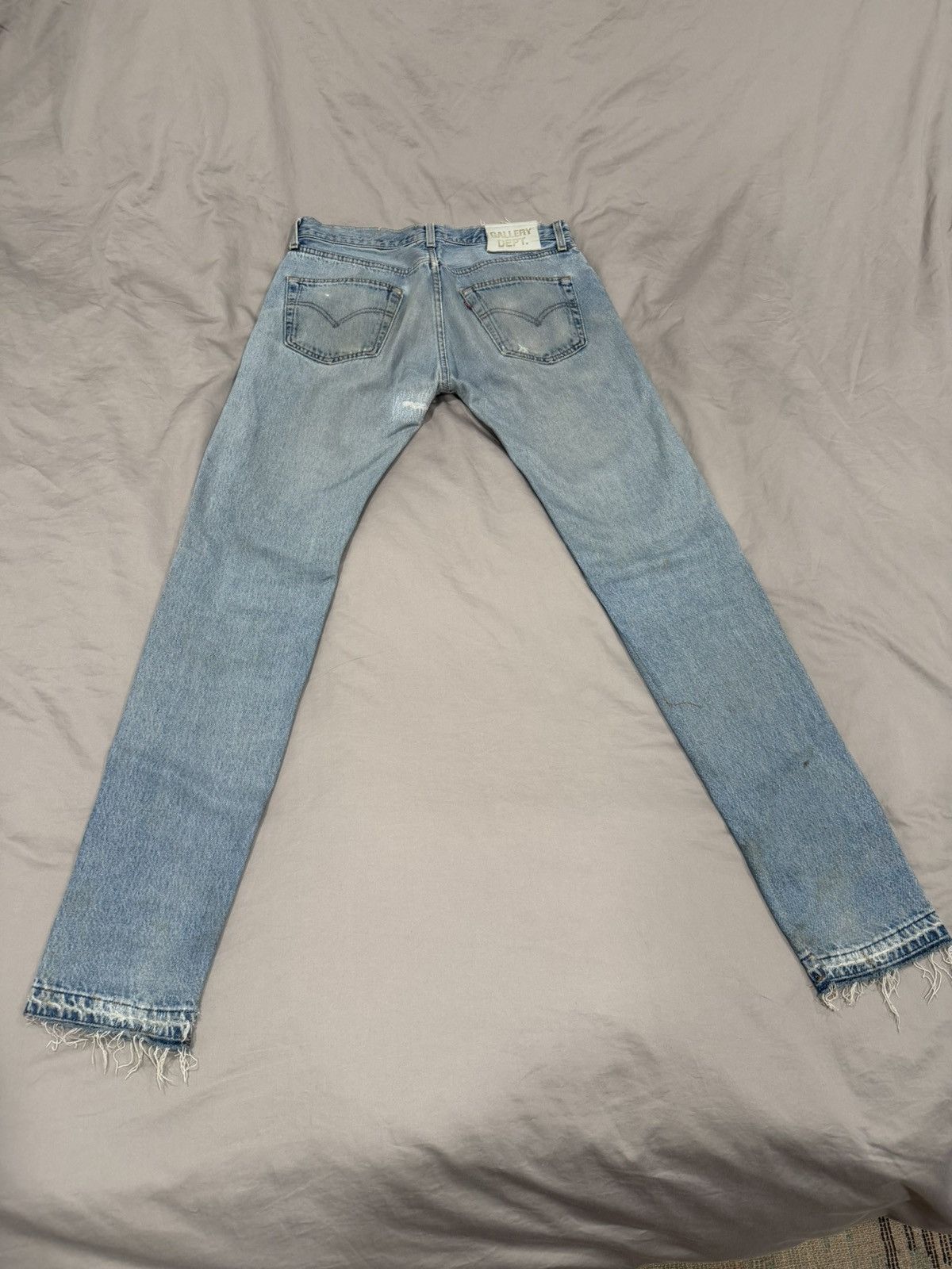 Gallery Dept. GALLERY DEPT. La Flare Deconstructed Levi's Jeans Size US 31 - 5 Thumbnail