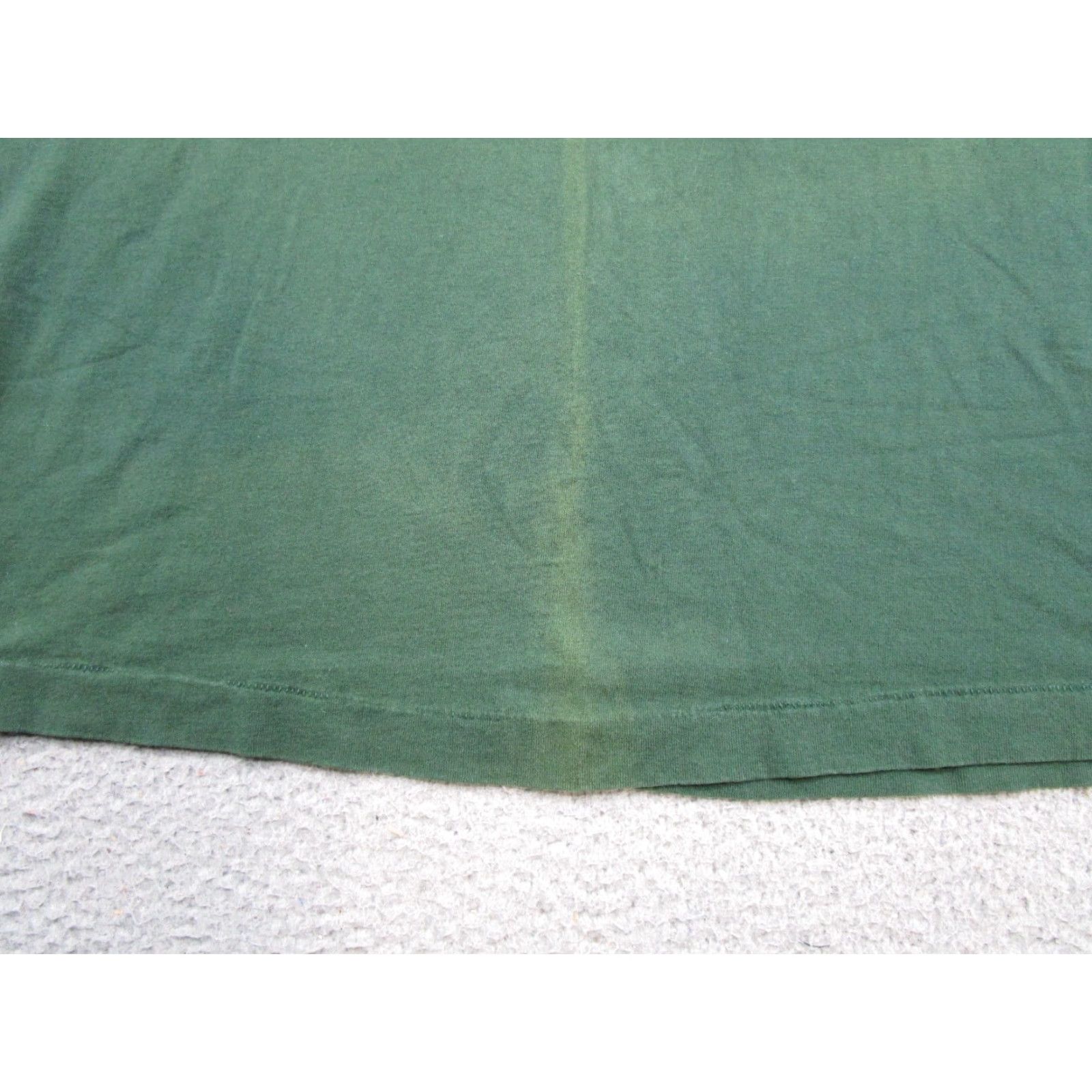 Fruit Of The Loom VTG Firefighter Combat World Challenge Single Stitch MGM Vegas Shirt XL Men's Cotton Green 1990s 90s Size US XL / EU 56 / 4 - 5 Thumbnail