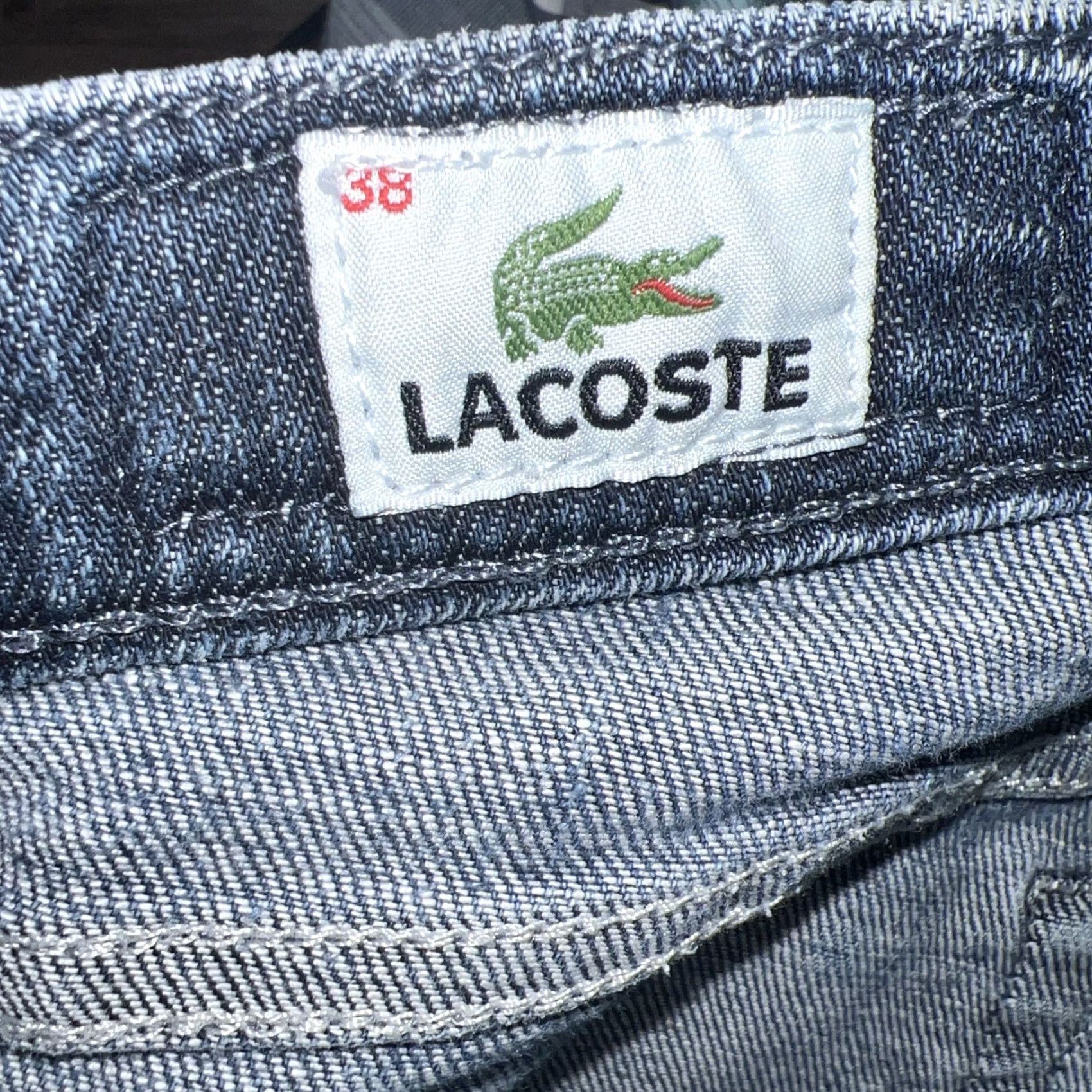 Lacoste Lacoste Jeans Womens 28 Blue Straight 28 Inseam Size 38 Regular Adults Womens Size 28" / US 6 / IT 42 - 5 Thumbnail