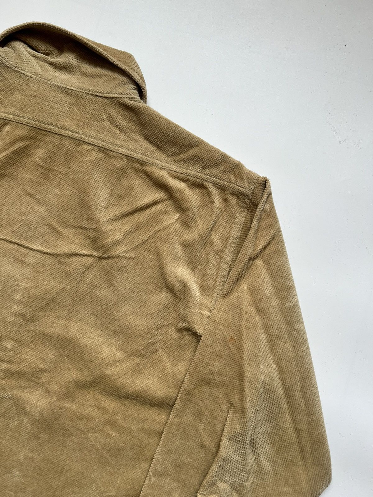 Chaps Ralph Lauren × Polo Ralph Lauren Chaps Ralph Lauren Single Pocket Corduroy Beige Jacket Size US M / EU 48-50 / 2 - 10 Thumbnail