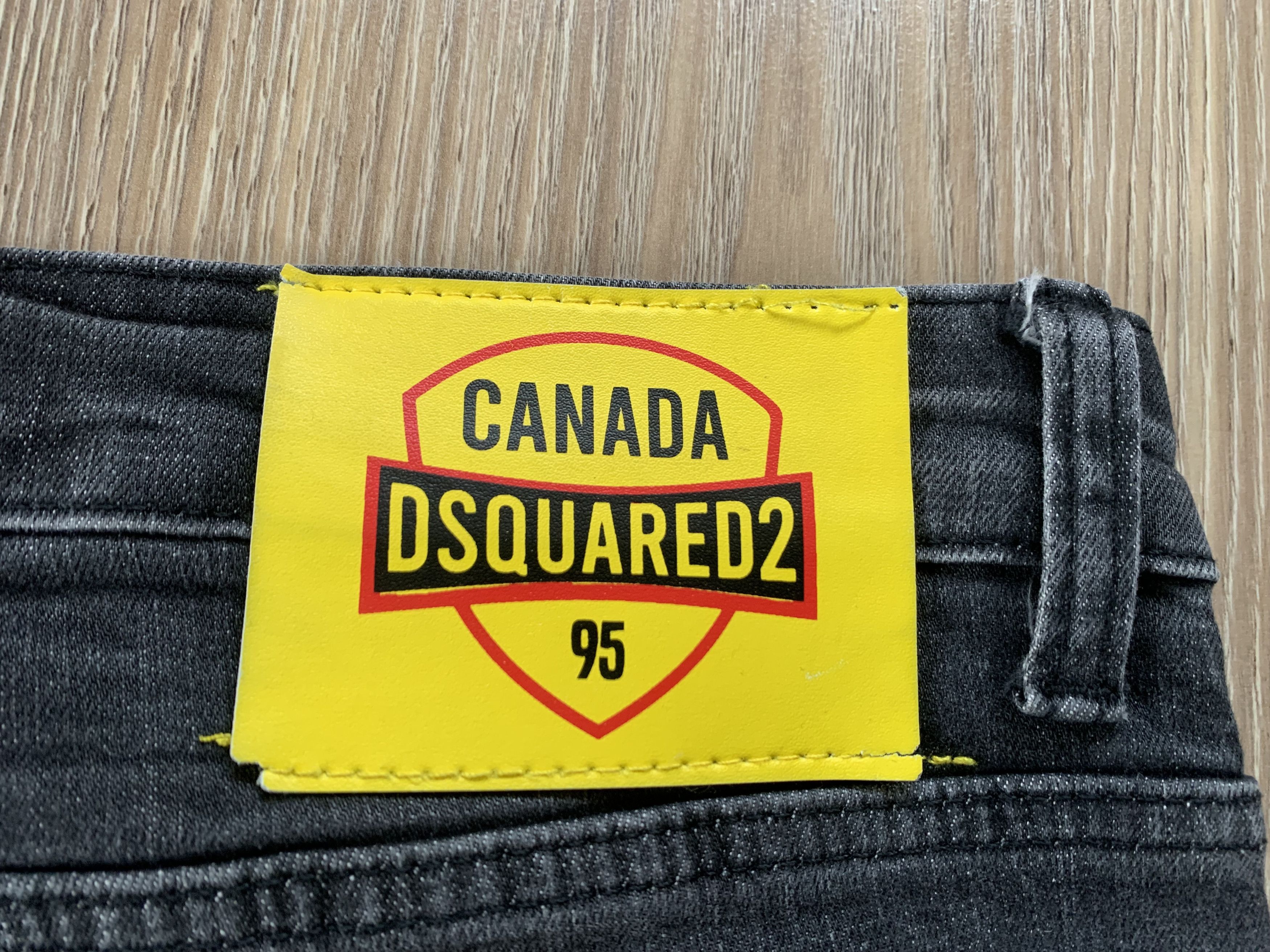 Dsquared2 Vintage Dsquared2 Denim Distressed Black Jeans Size US 33 - 8 Thumbnail