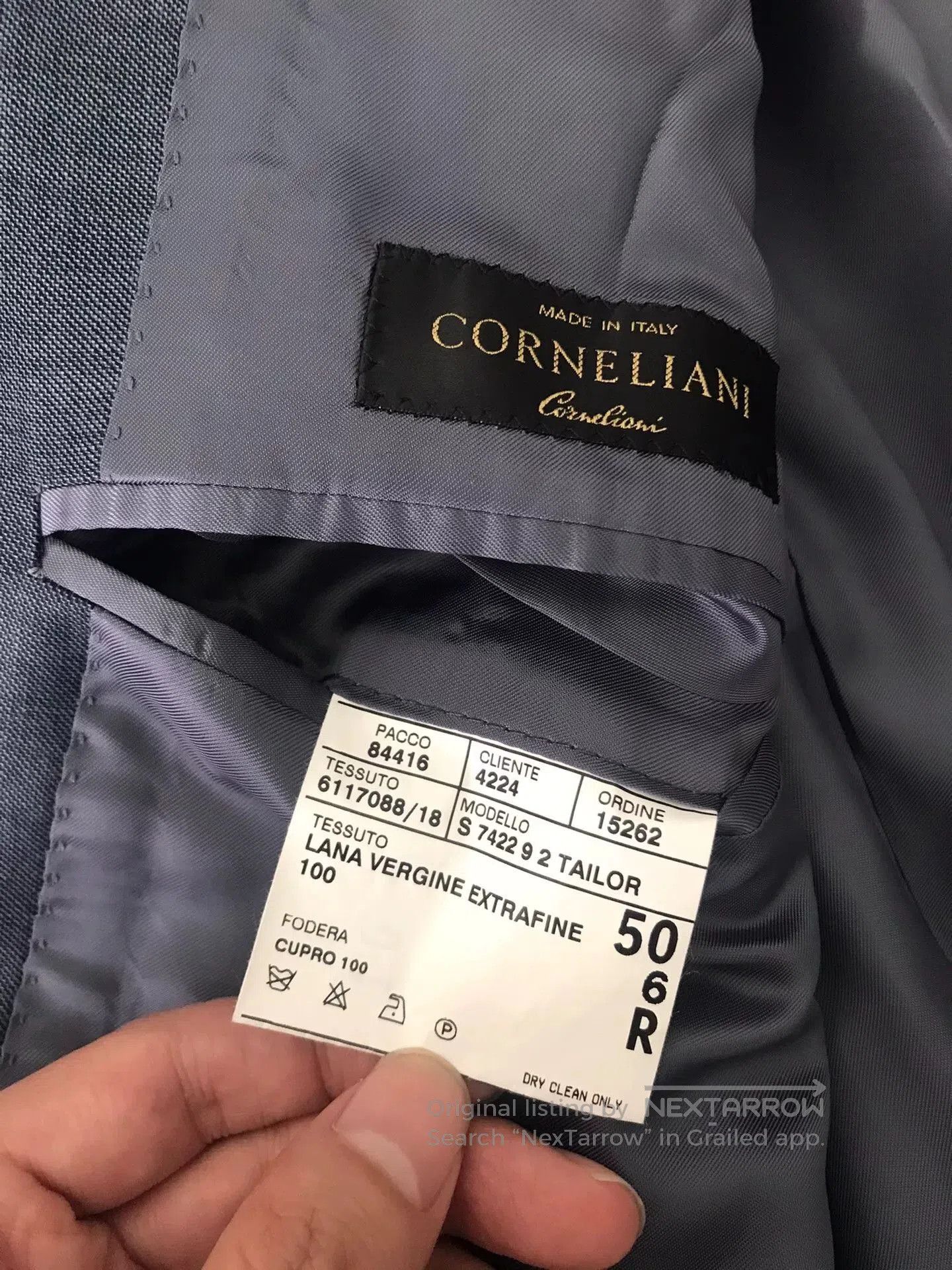 Corneliani Corneliani Wool Suit Jacket Size 50. Size US M / EU 48-50 / 2 - 7 Thumbnail