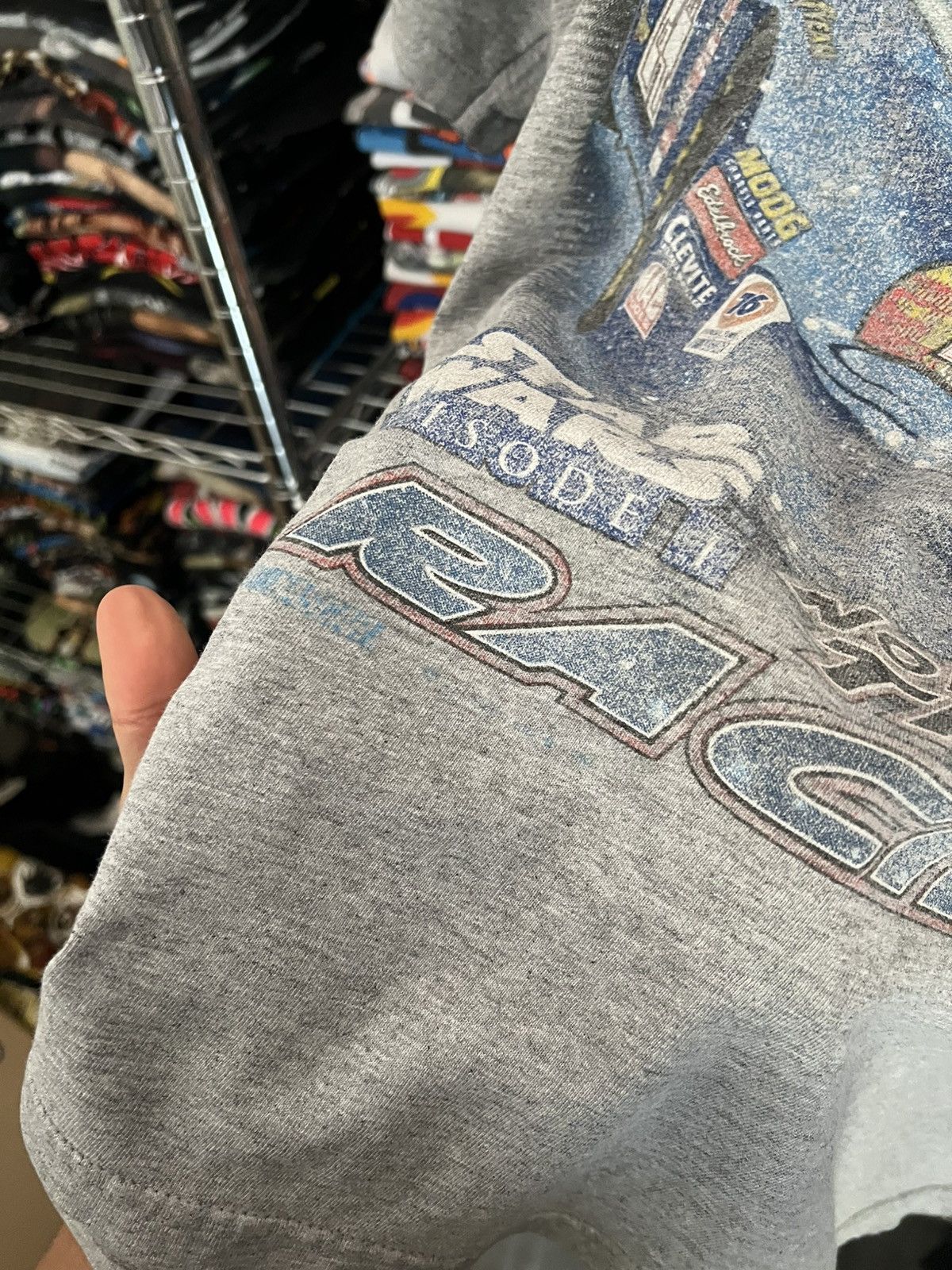 Chase Authentics 90s NASCAR Jeff Gordon Star Wars Episode 1 Tee Size US L / EU 52-54 / 3 - 3 Thumbnail