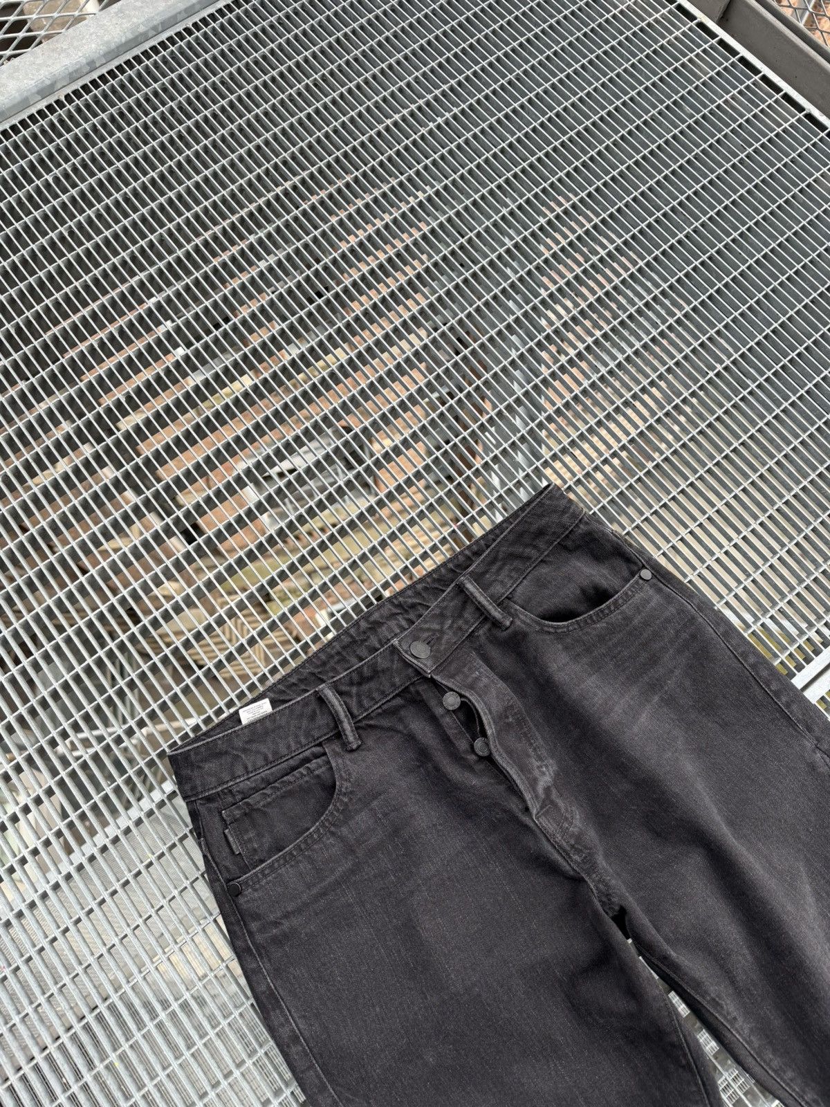 Helmut Lang Helmut Lang High Rise Crop Slim Vintage Patchwork Jeans Size US 30 / EU 46 - 5 Thumbnail