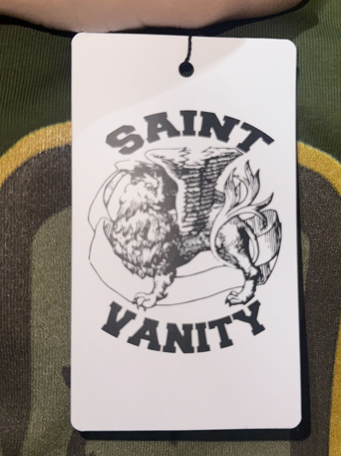Saint Vanity Saint Vanity "SV" Army Green T-Shirt size XL Size US XL / EU 56 / 4 - 3 Thumbnail