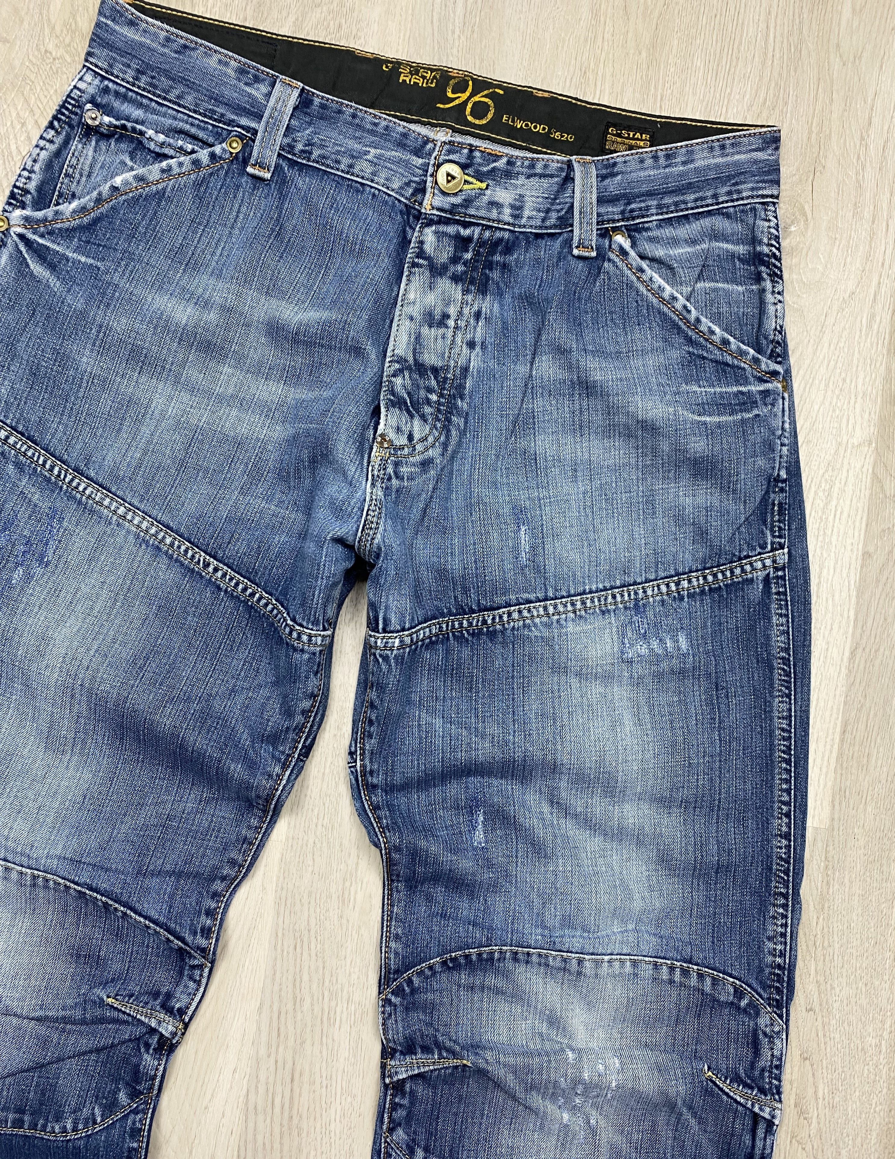 G-Star G Star Raw 90s Vintage Denim Double Knee Pants Jeans Size US 38 / EU 54 - 2 Thumbnail