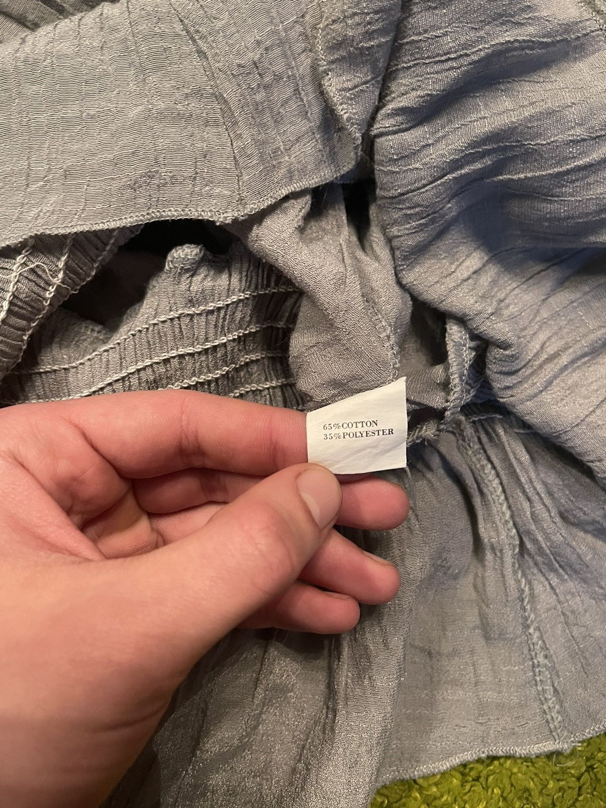 Hysteric Glamour × If Six Was Nine Avant Garde Japanese style crinkle plisse blouse Y2K Size M / US 6-8 / IT 42-44 - 5 Thumbnail