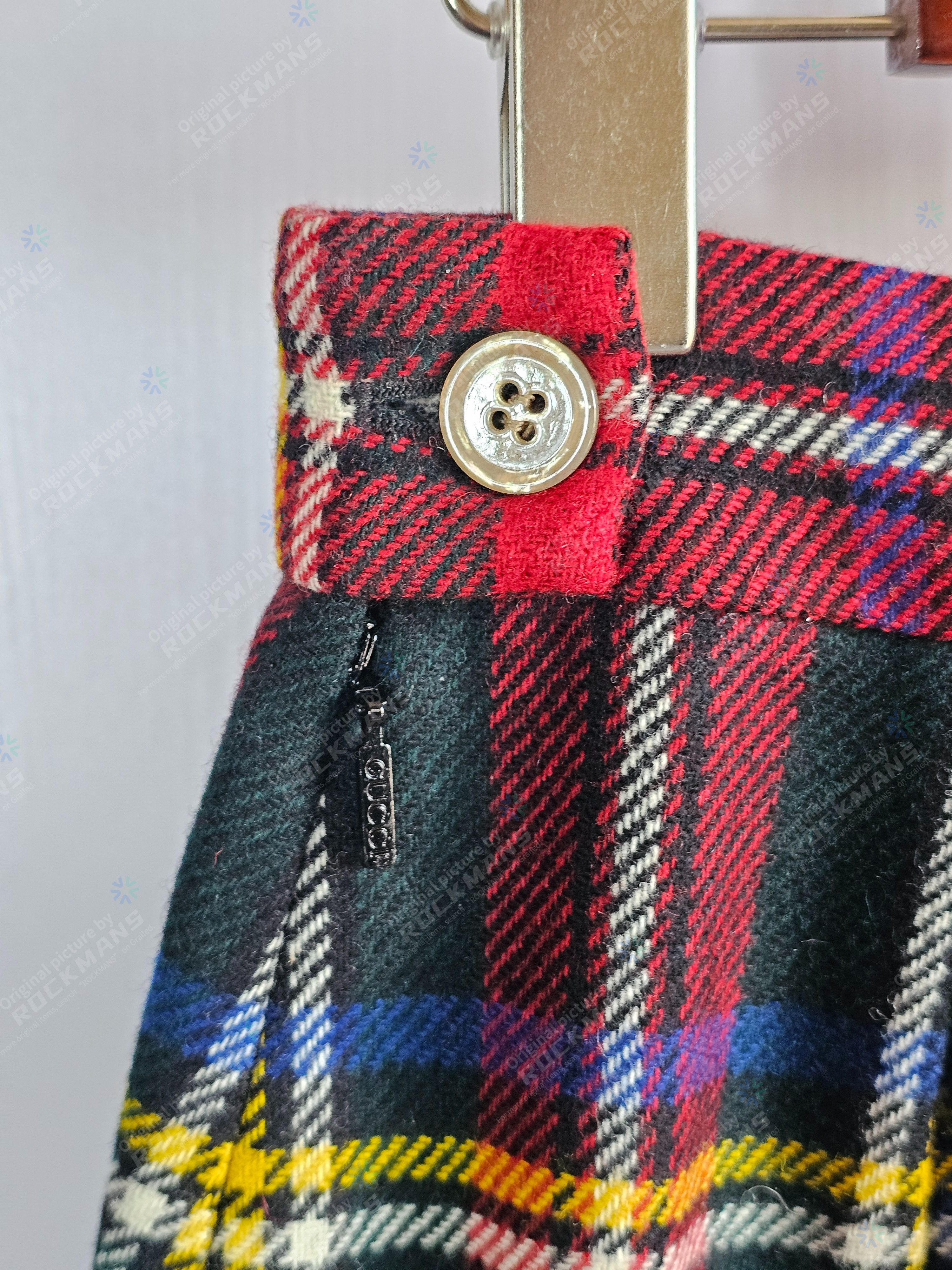 Gucci GUCCI Women's Mid-Length Wool Back Skirt Size 38 Size 38" / US 16 / IT 52 - 4 Thumbnail