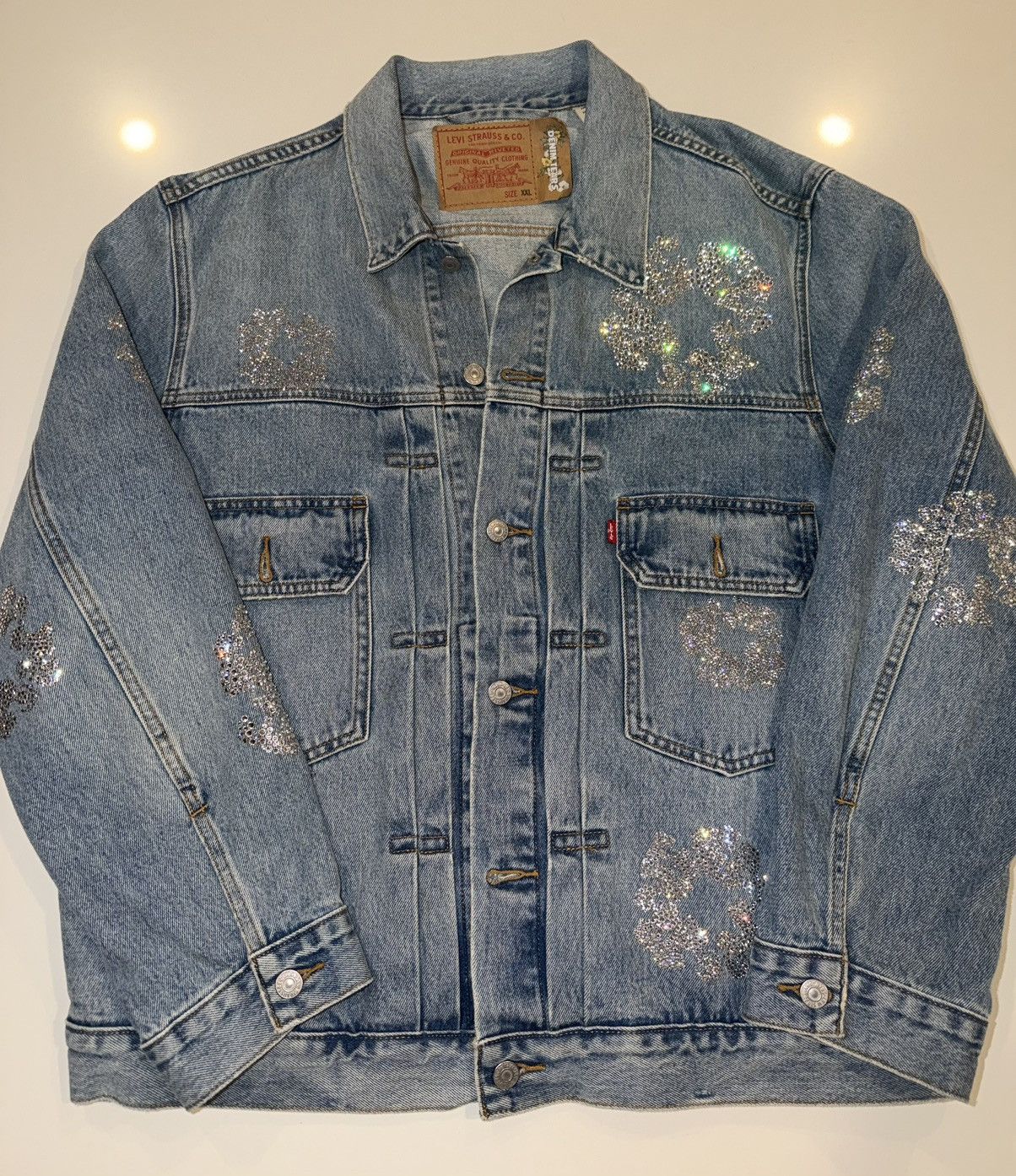 DENIM TEARS × Levi's Levi X Denim Tears “Bust Down Tears” Size US XXL / EU 58 / 5 - 1 Thumbnail