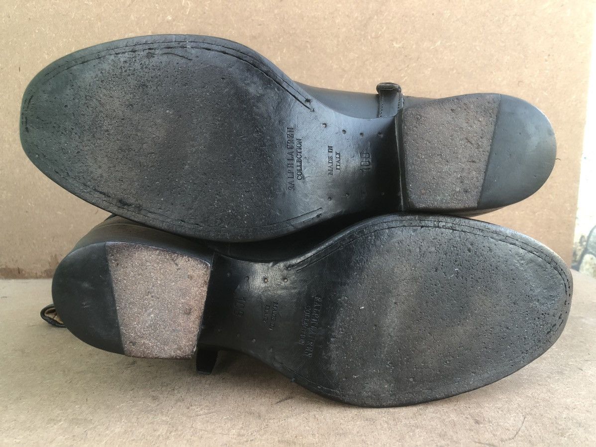 Ralph Lauren Ralph Lauren Black Purple Label Leather Boots Size 10 B Size US 10 / IT 40 - 13 Thumbnail