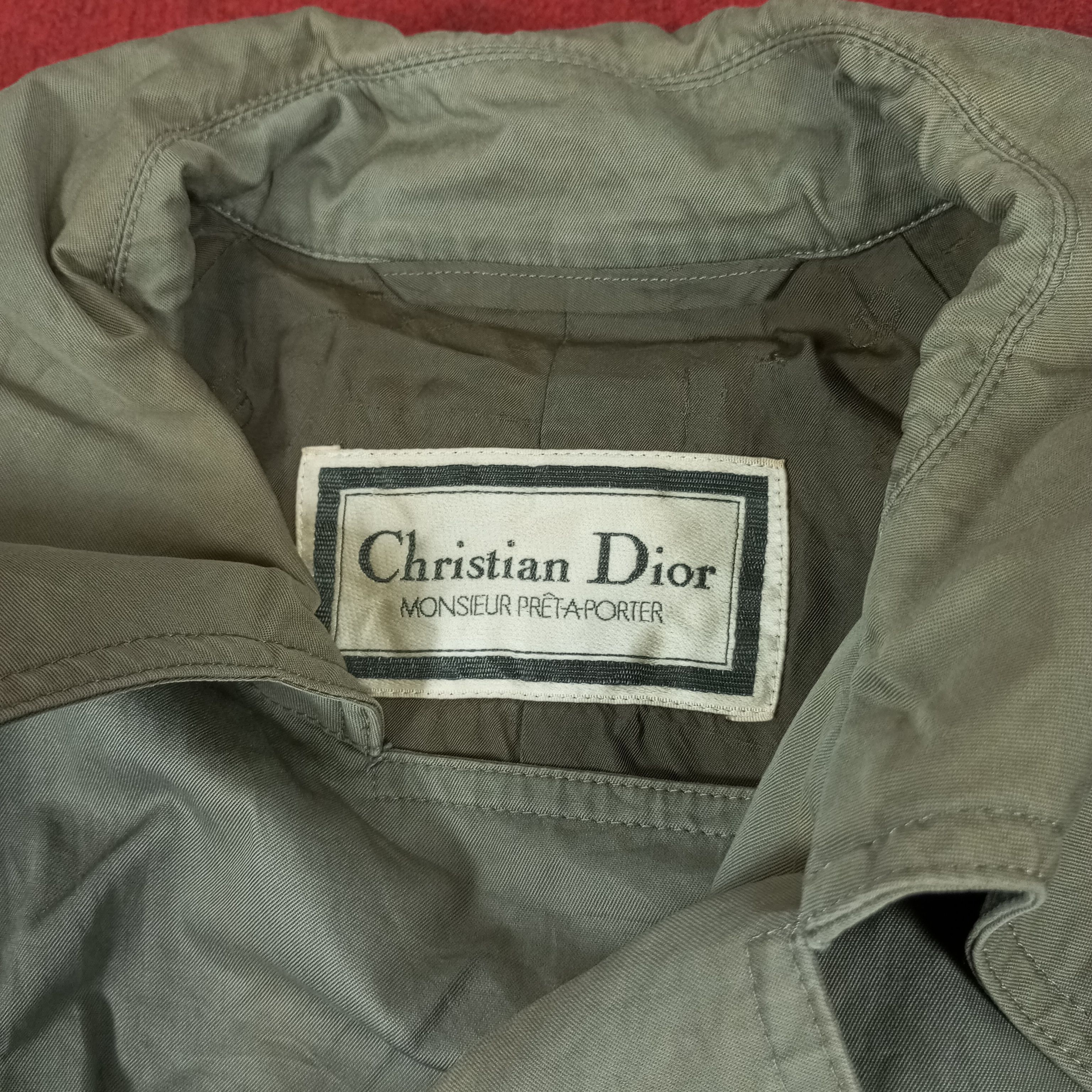 Christian Dior Monsieur Christian Dior Monsieur Fashion Winter Style Trench Jacket Size US L / EU 52-54 / 3 - 5 Thumbnail