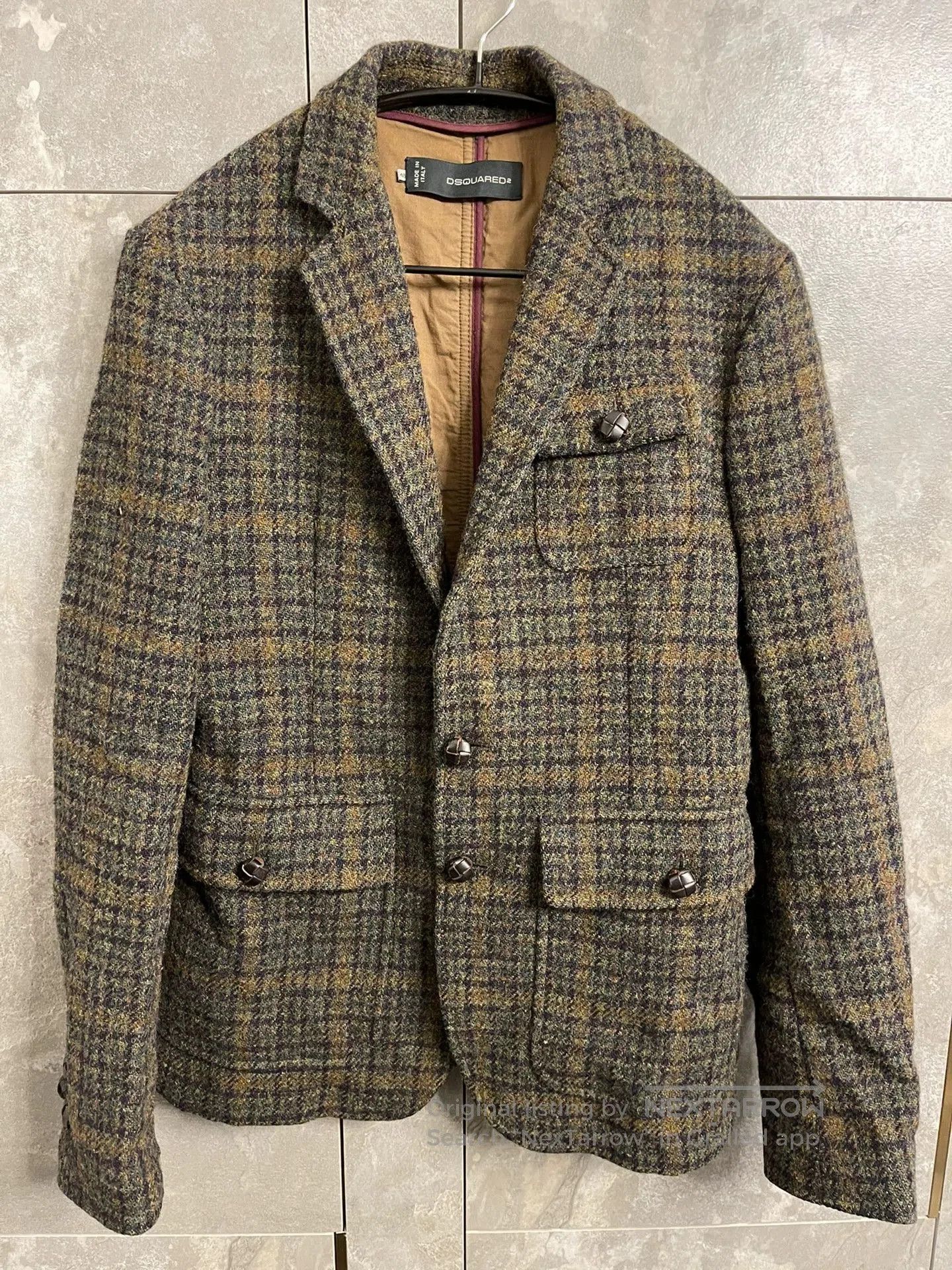 Dsquared2 dsquared2 wool winter coat for men. Size US M / EU 48-50 / 2 - 1 Thumbnail