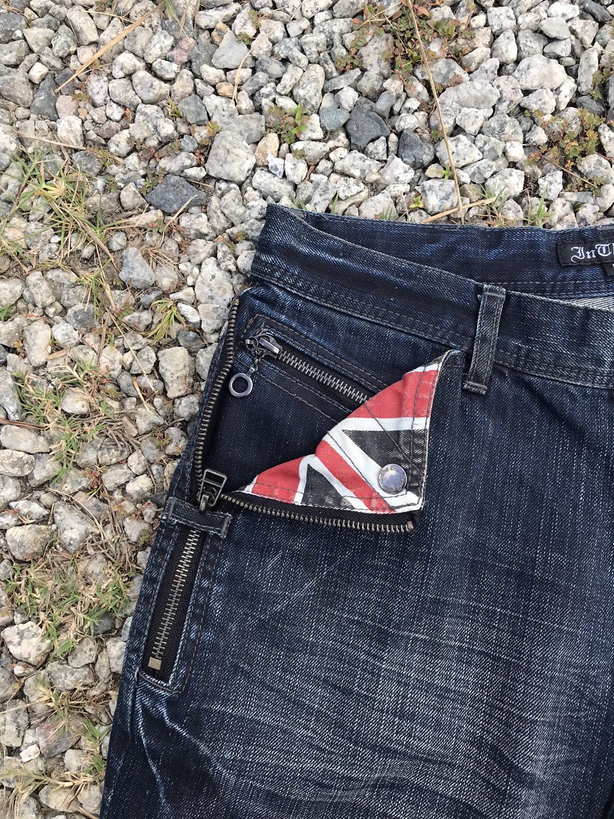 In The Attic Vintage In The Attic Bondage Style Denim Jeans Size US 32 / EU 48 - 4 Thumbnail