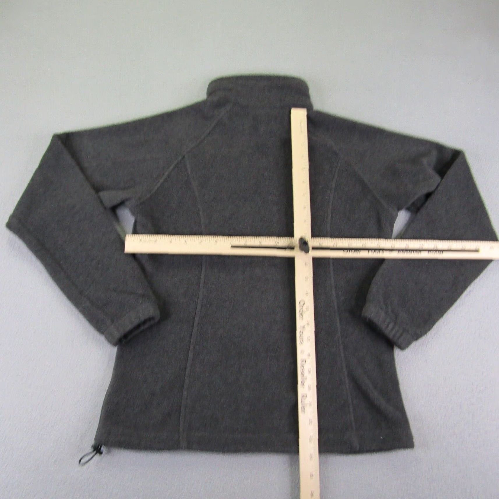 Vintage Columbia Jacket Womens Small Gray Fleece Full Zip Up Coat Outdoors - Regular Pockets Zipper Lightweight Size S / US 4 / IT 40 - 5 Thumbnail