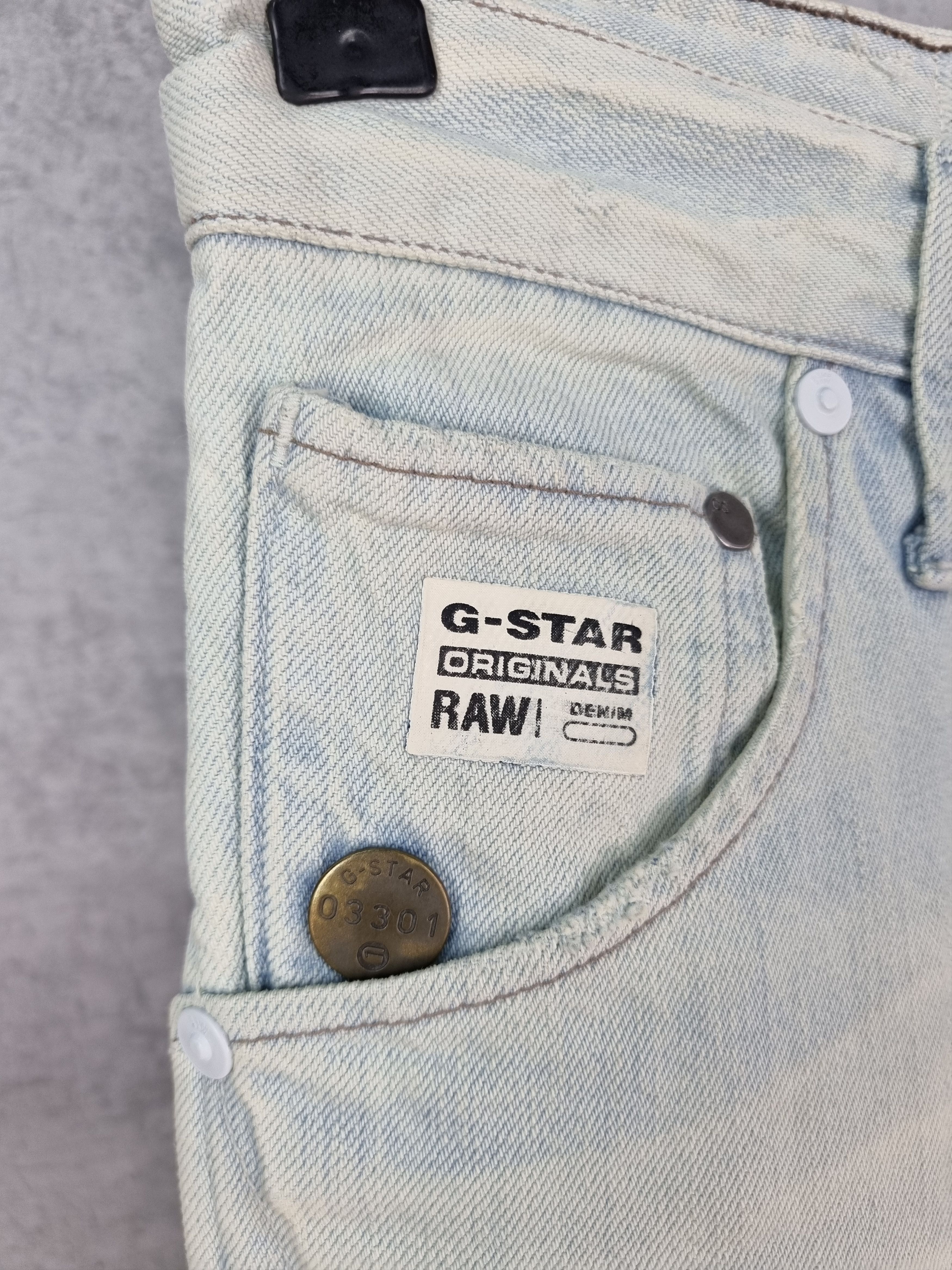 G-Star Rare Color G Star Raw Denim Arc Loose Tapered Size US 31 - 17 Thumbnail