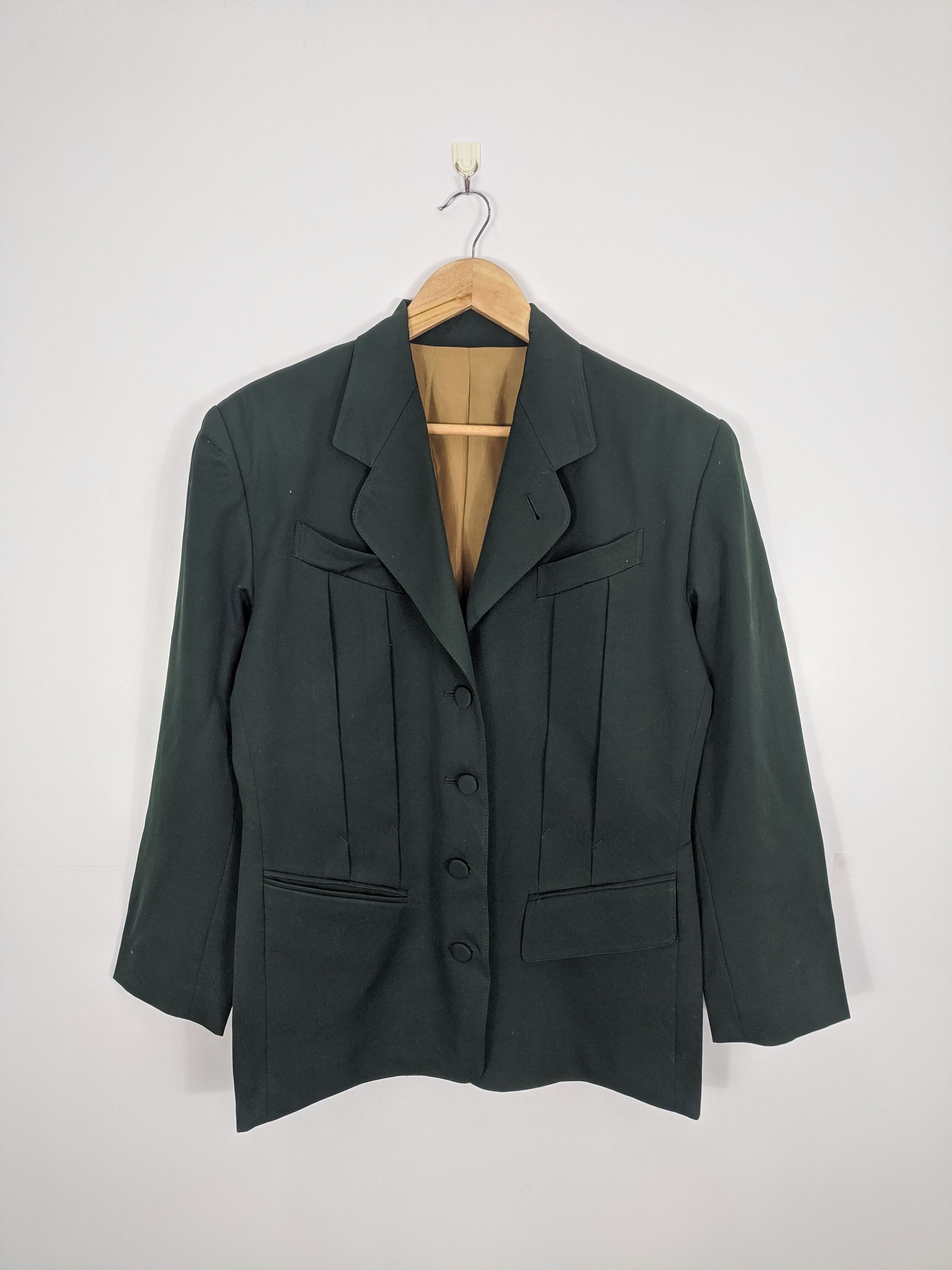 Jean Paul Gaultier Jean Paul Gaultier Wool Blazer Coat J0413 Size US M / EU 48-50 / 2 - 1 Thumbnail