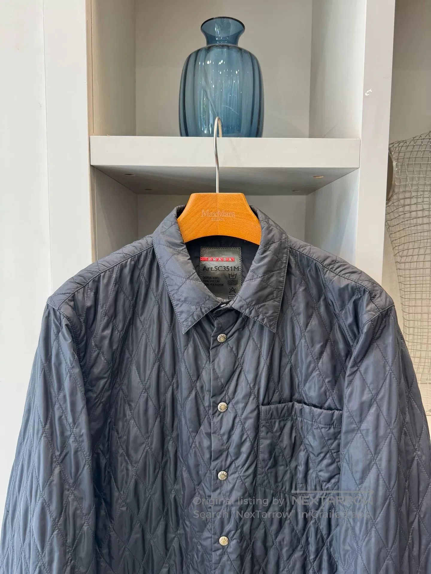 Prada PRADA Quilted Light Cotton Jacket. Size US L / EU 52-54 / 3 - 3 Thumbnail