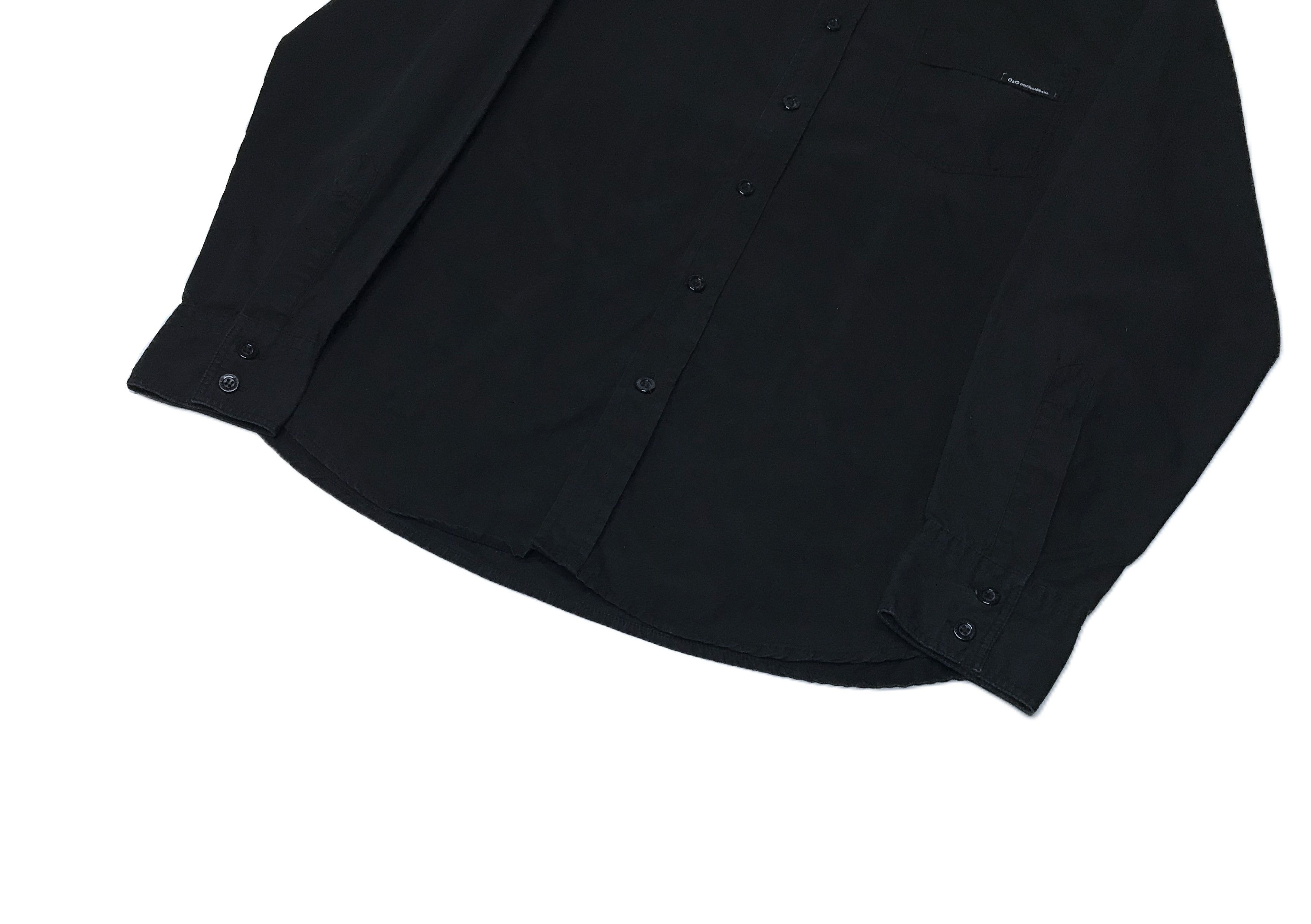 Dolce & Gabbana Dolce&Gabbana Vintage Mens Button Up Shirt Black Size US M / EU 48-50 / 2 - 4 Thumbnail