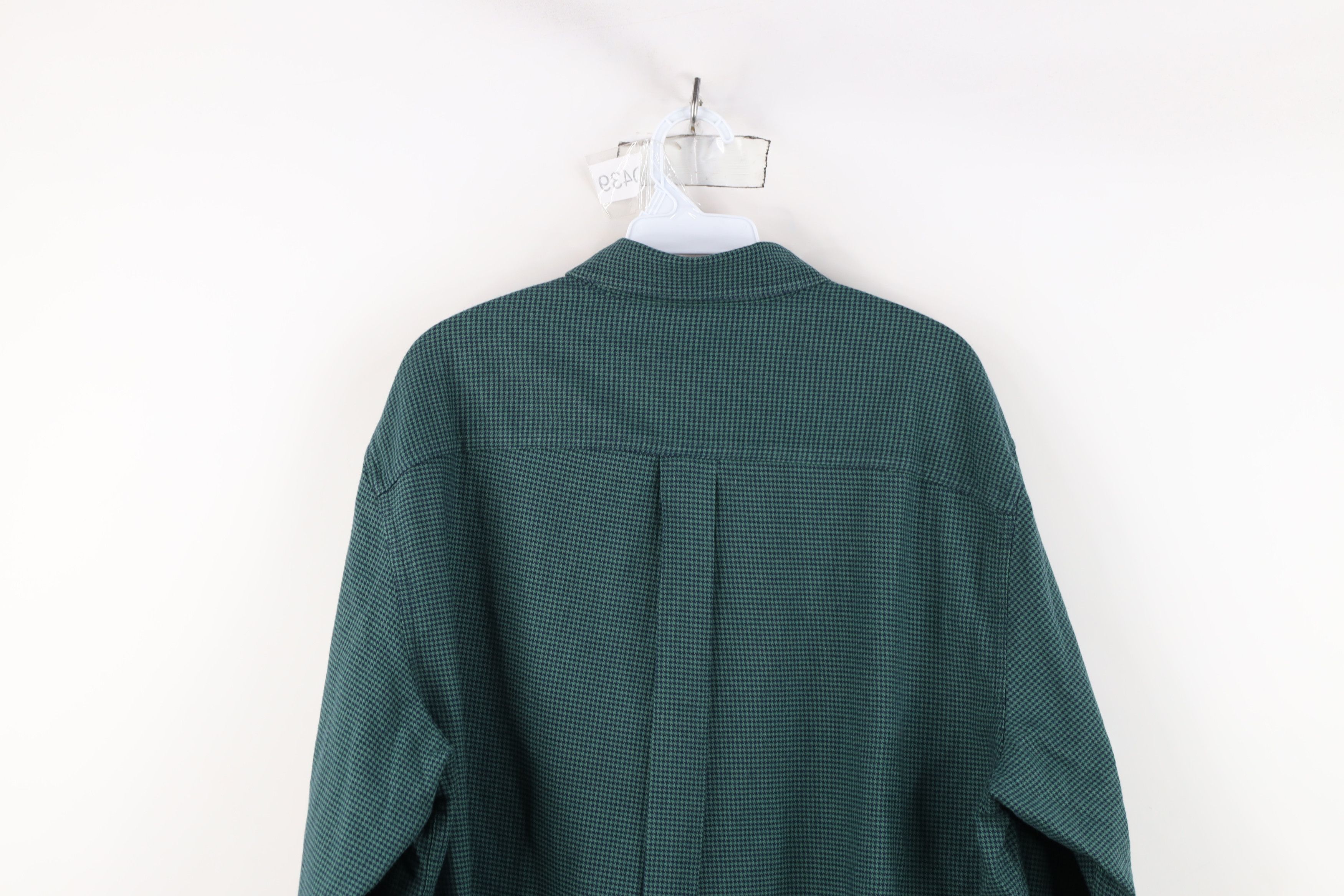L.L. Bean × Vintage Vintage LL Bean Flannel Collared Button Down Shirt Size US L / EU 52-54 / 3 - 10 Thumbnail