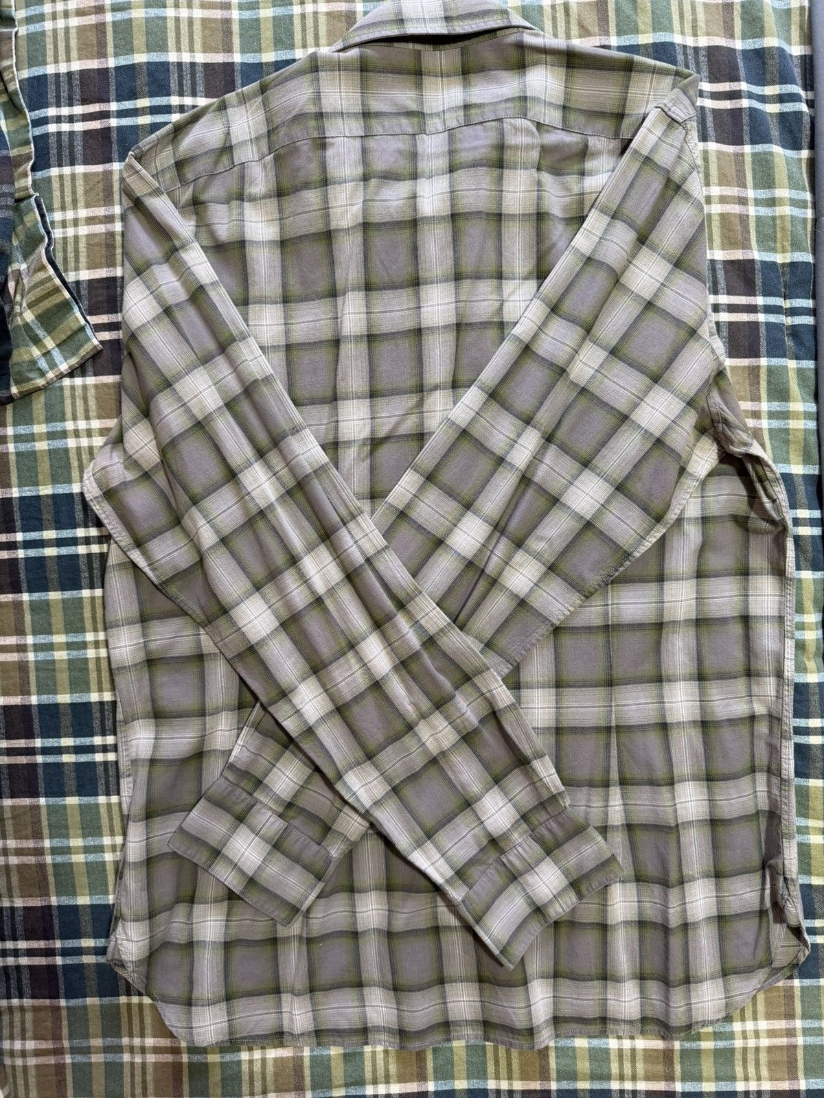 John Varvatos NWOT John Varvatos Green Shirt Size US L / EU 52-54 / 3 - 2 Thumbnail