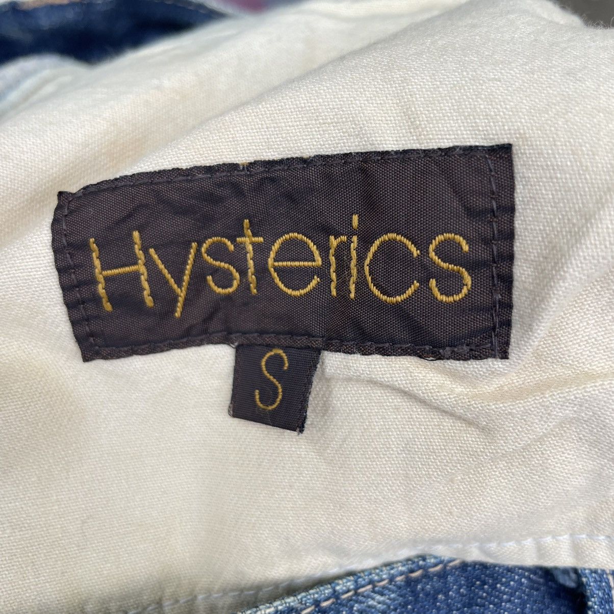 Hysteric Glamour × Japanese Brand 💥Vintage Hysteric Glamour Distressed Midi Skirt Jeans Size 30" / US 8 / IT 44 - 10 Thumbnail