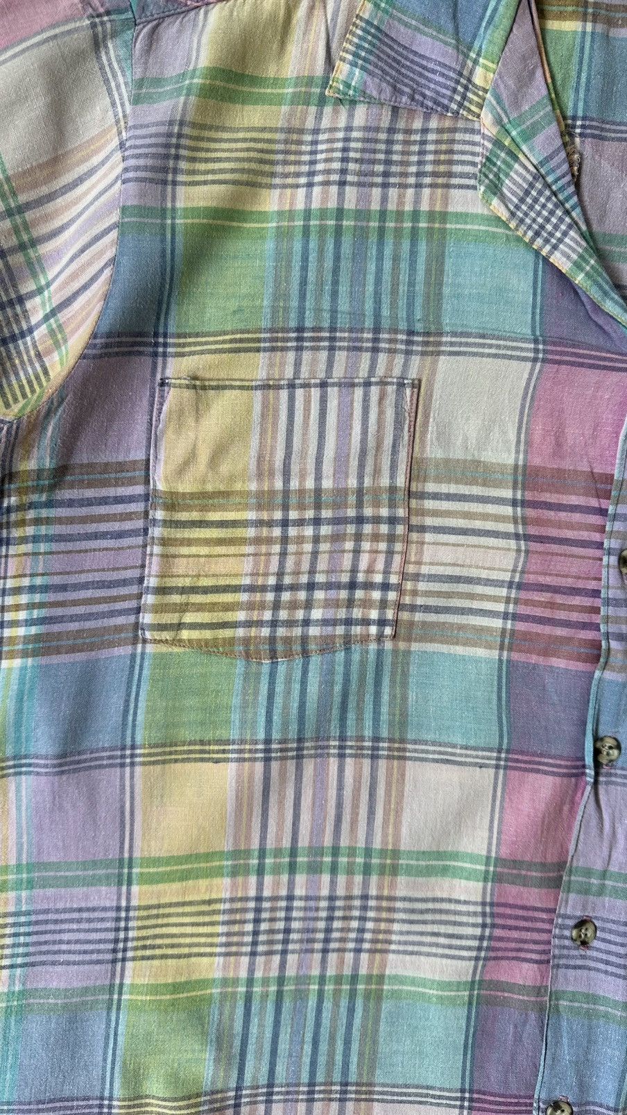 Panhandle Slim VINTAGE PANHANDLE SLIM MADE IN USA CHECKERED SHIRT Size US L / EU 52-54 / 3 - 2 Thumbnail