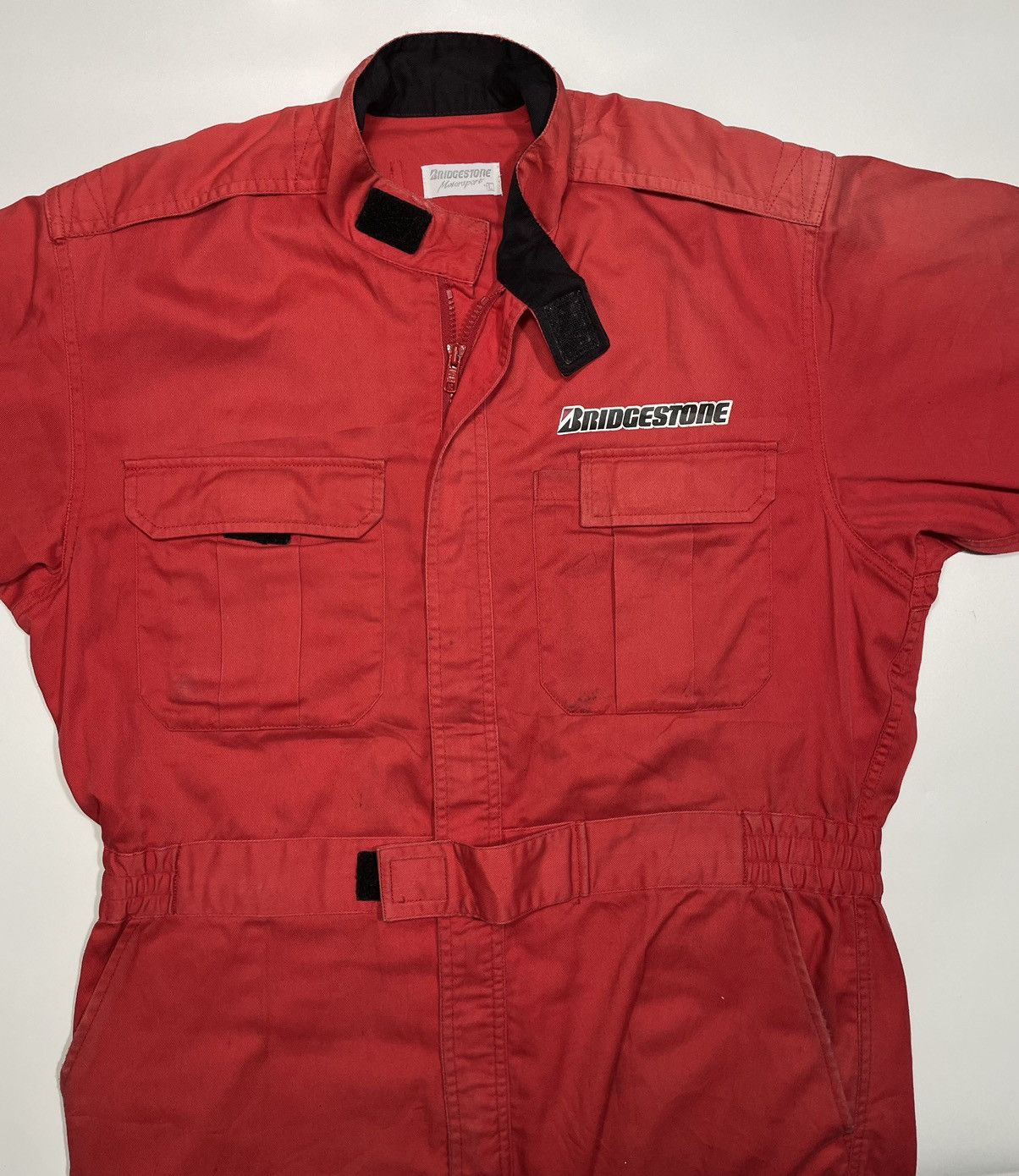 Sports Specialties Vtg Bridgestone Motorsport Coverall overall jumpsuit racing Size US 32 / EU 48 - 13 Thumbnail