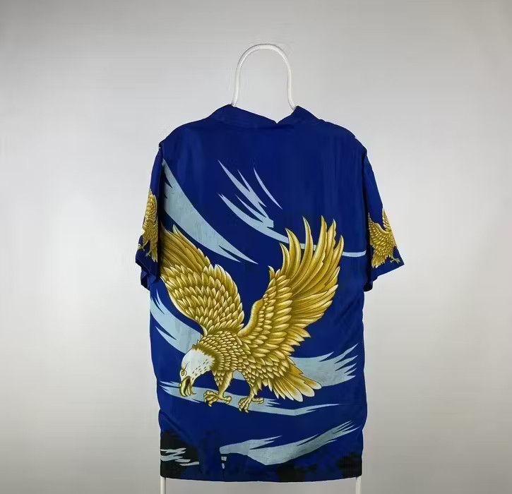 Japanese Brand Fuhua shirt eagle Hawaii shirt Japanese American vintage Size US L / EU 52-54 / 3 - 4 Thumbnail