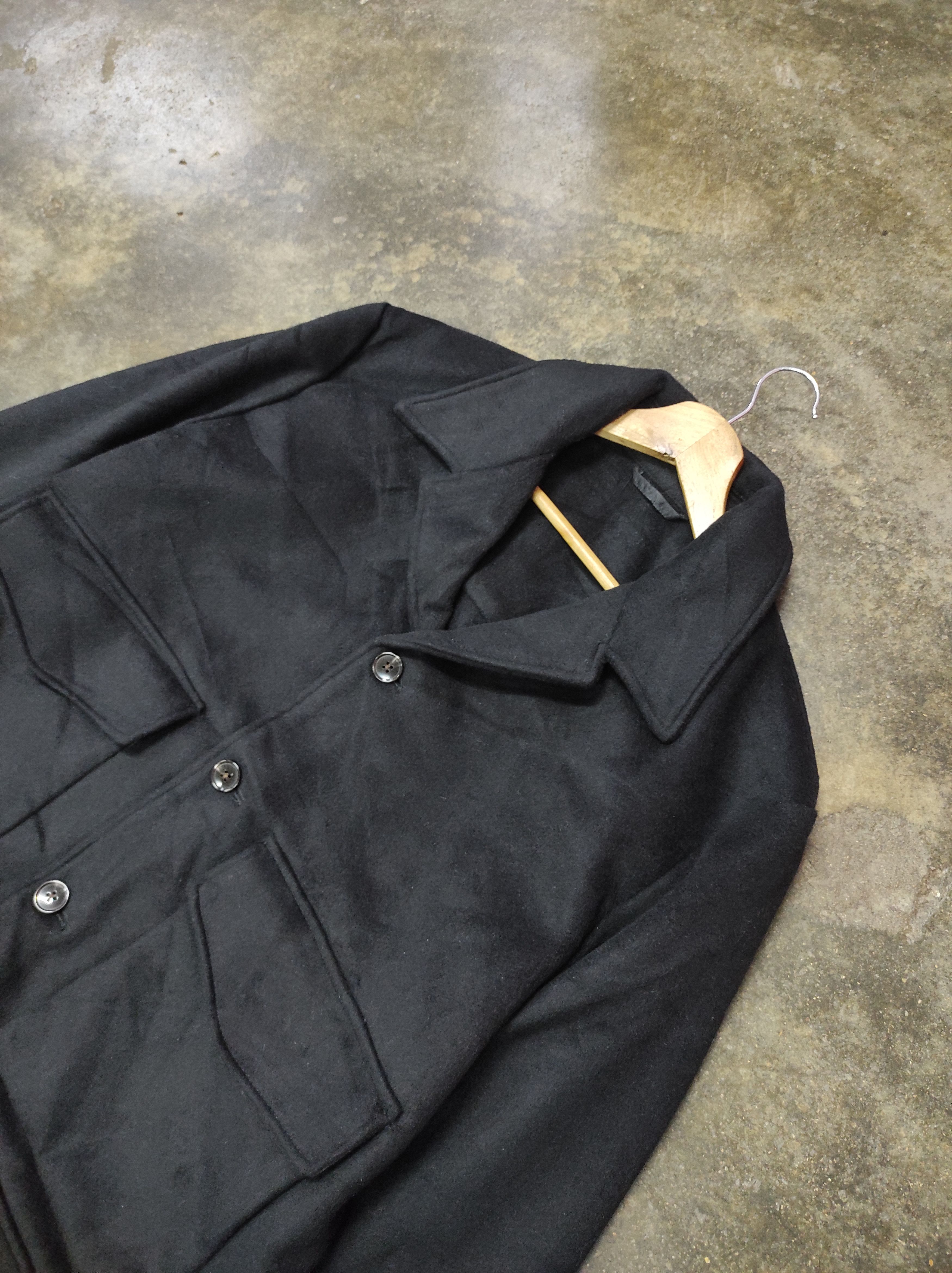H&M H&M BLACK OVERSIZED JACKET WORKERS Size US L / EU 52-54 / 3 - 3 Thumbnail