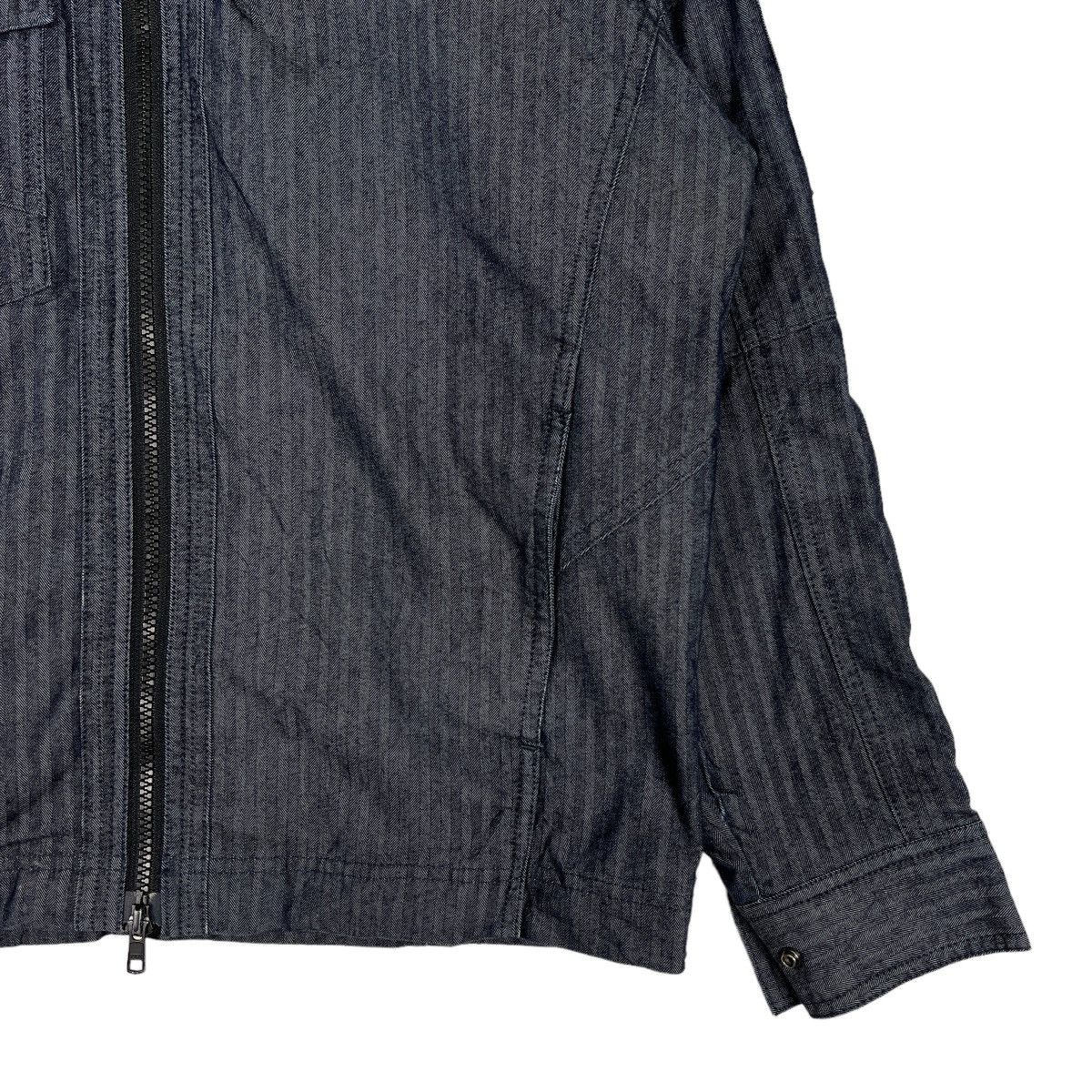 Japanese Brand 🔥 KUROCKERS STRIPE WORKER MODERN JACKET Size US L / EU 52-54 / 3 - 5 Thumbnail