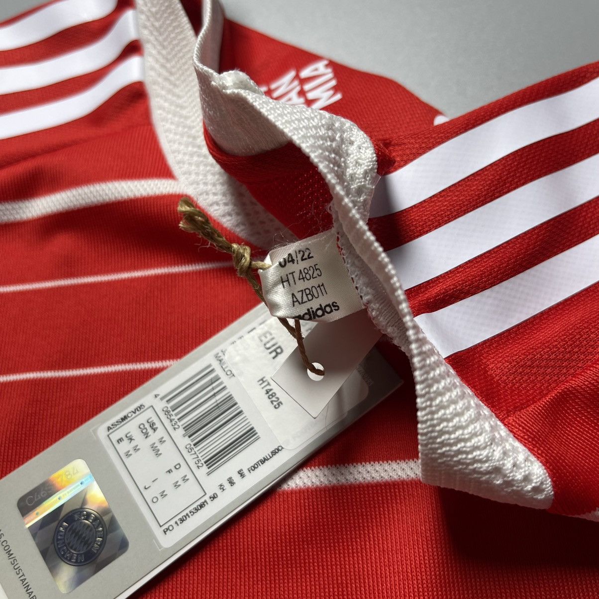 Adidas BAYERN ADIDAS 2022/2023 FOOTBALL SOCCER HOME JERSEY Size US M / EU 48-50 / 2 - 7 Thumbnail