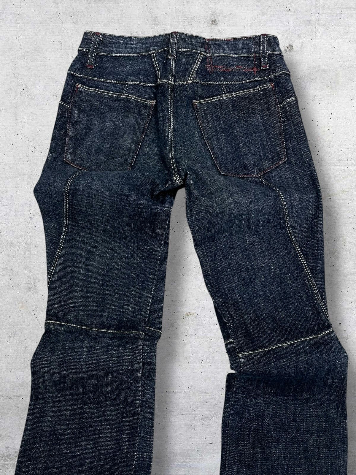 Marithe + Francois Girbaud MARITHE FRANCOIS GIRBAUD 1990S FLARED DENIM Size US 26 / EU 42 - 10 Thumbnail