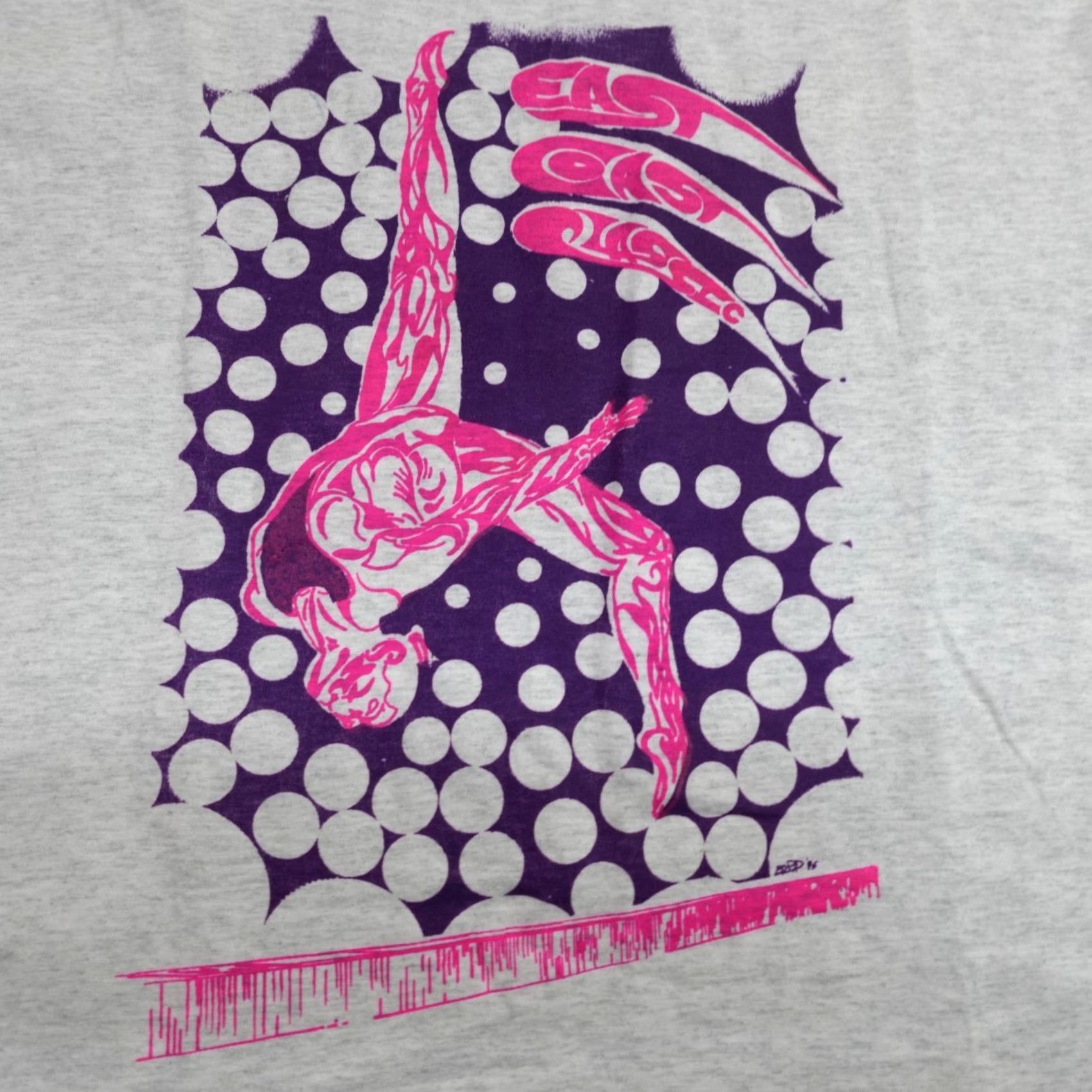 Vintage VINTAGE East Coast Classic Shirt L Men Gray American Vintage 1994 Gymnastics Double Sid T-Shirt Size US L / EU 52-54 / 3 - 2 Thumbnail