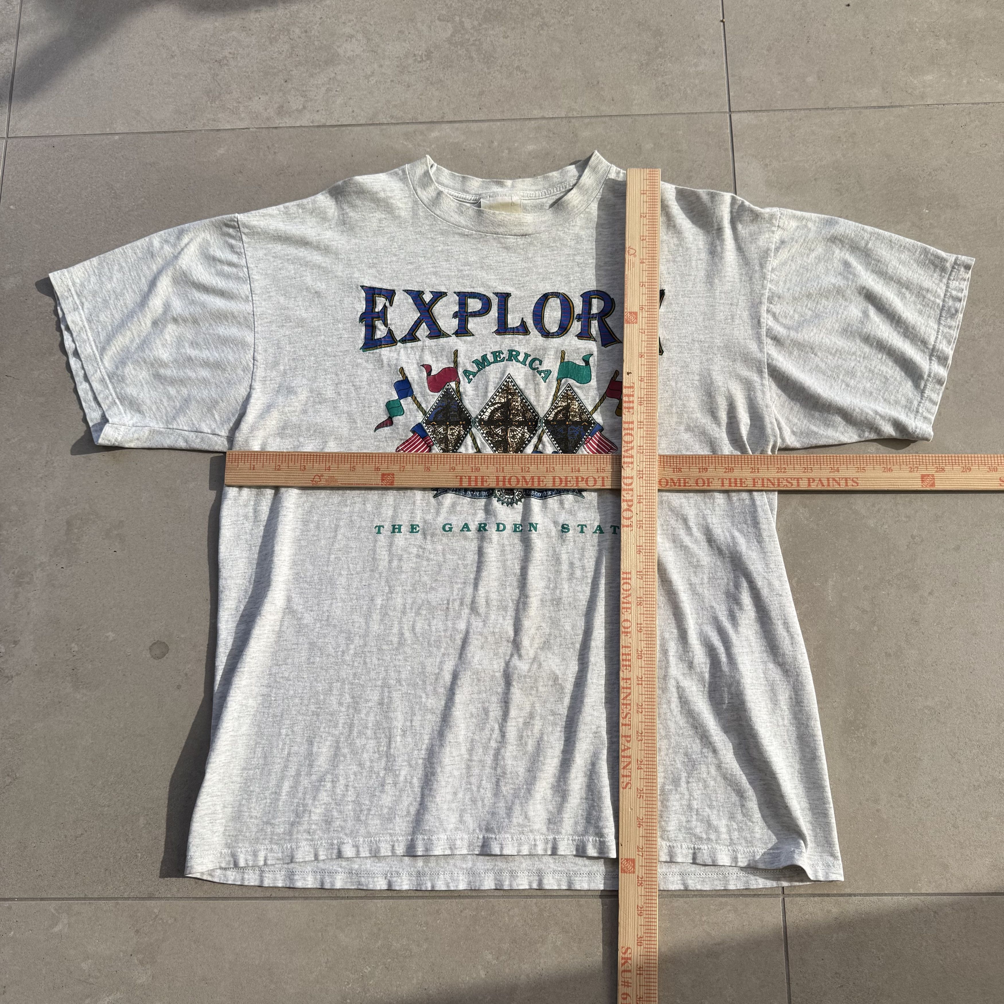 Vintage Vintage Made in USA Explore America Shirt Size US XL / EU 56 / 4 - 6 Thumbnail