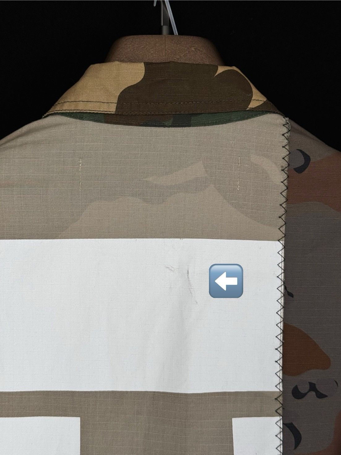 Off-White New with Tag* OFF-WHITE™ RECONSTR CAMO FIELD JACKET Size US M / EU 48-50 / 2 - 23 Thumbnail