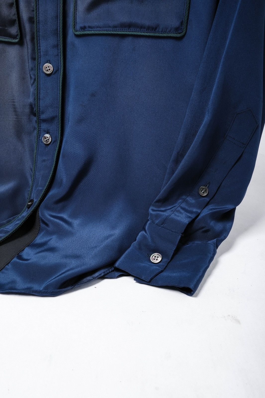 Sacai Sacai Luck Pleated Shirt Size M / US 6-8 / IT 42-44 - 4 Thumbnail