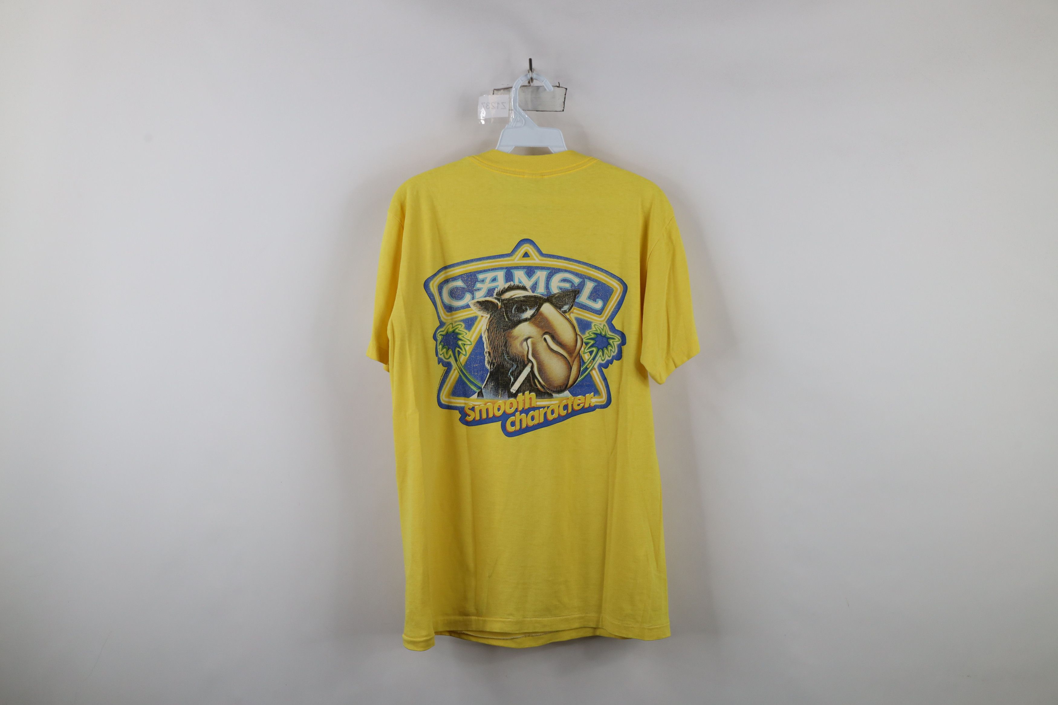 Vintage Vintage 90s Camel Cigarettes Spell Pocket T-Shirt Thin USA Size US L / EU 52-54 / 3 - 11 Thumbnail