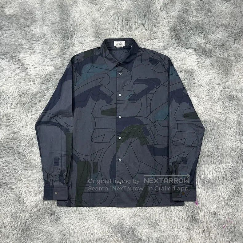 Hermes Silk Shirt